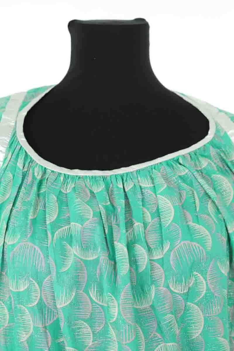 Cotton dress IRO - Seconde Main Green