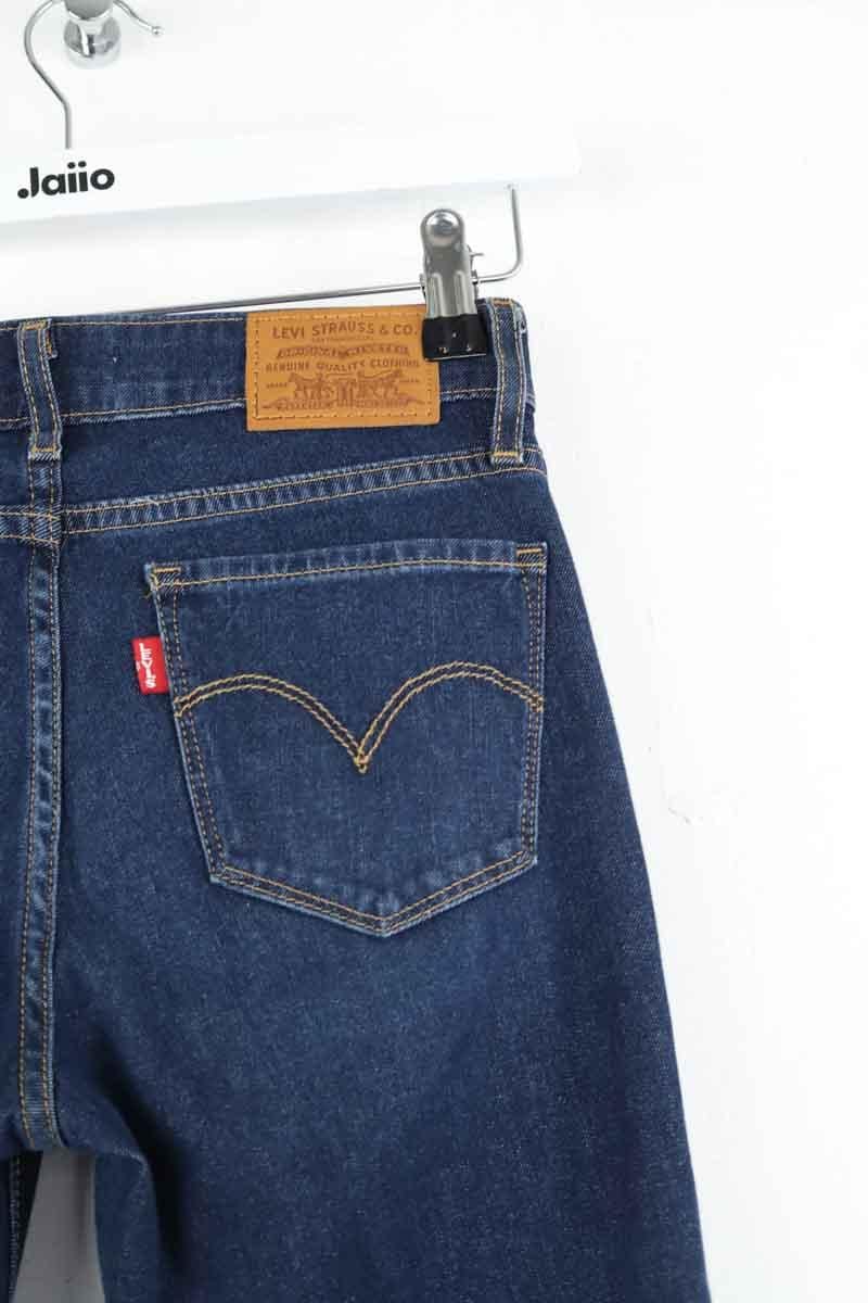 Slim-fit stretch cotton jeans with regular waist LEVI'S - Seconde main Blue