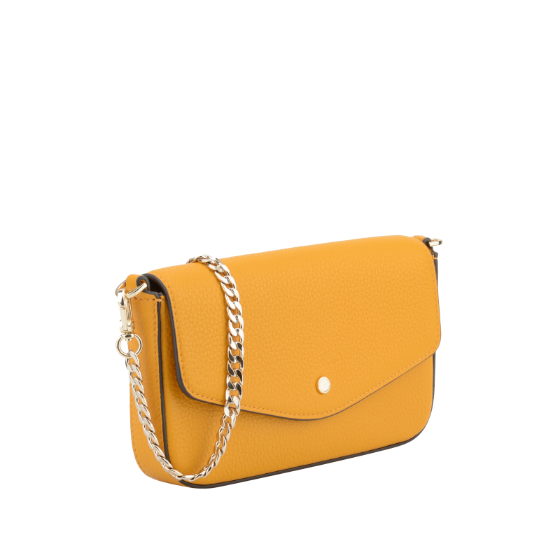 Clutch bag - calfskin POURCHET Red