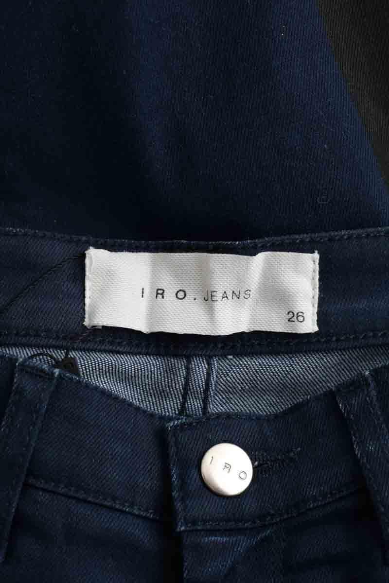 - Straight-leg jeans
- 5 pockets
- Straight cut
- Faded effect IRO - Seconde Main Blue