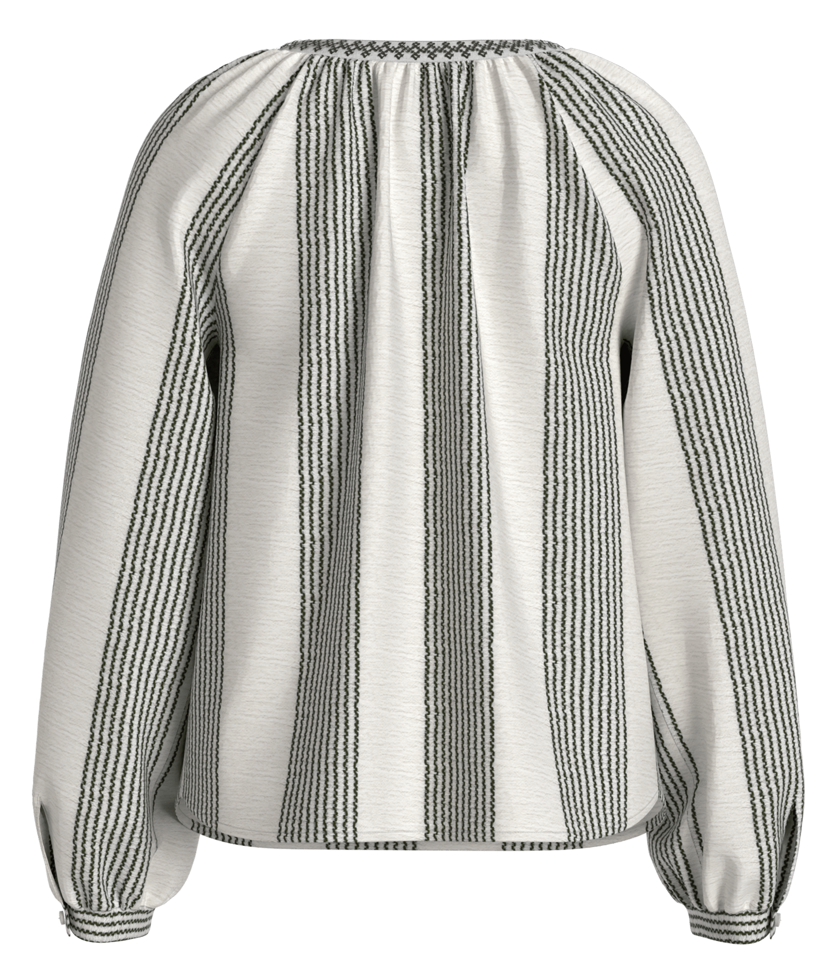 Blouse droite en coton VILA Gris