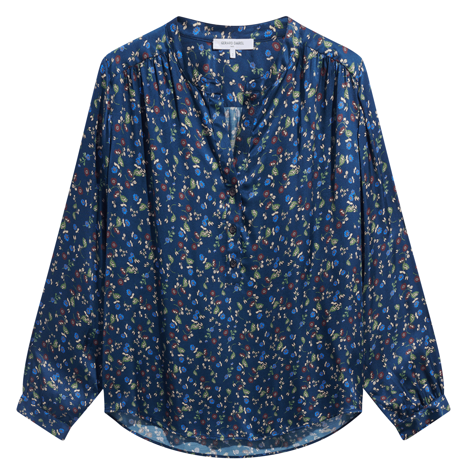 Henley blouse GERARD DAREL Blue