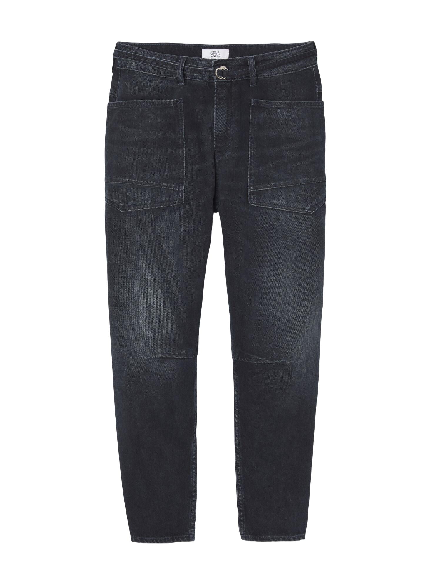 Loose-fit zip jeans LE TEMPS DES CERISES Blue