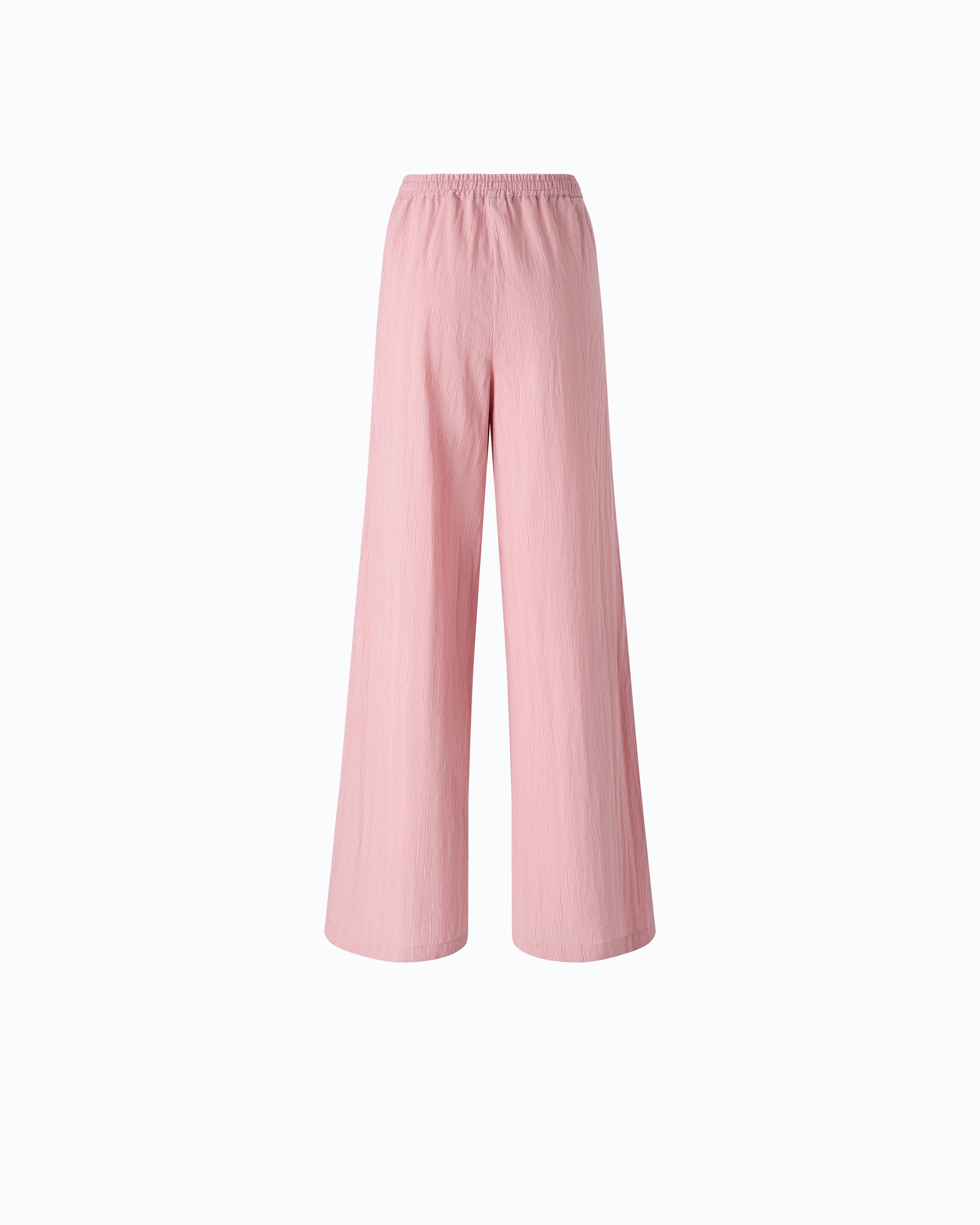 Striped trousers with drawstring waist PINKO Pink