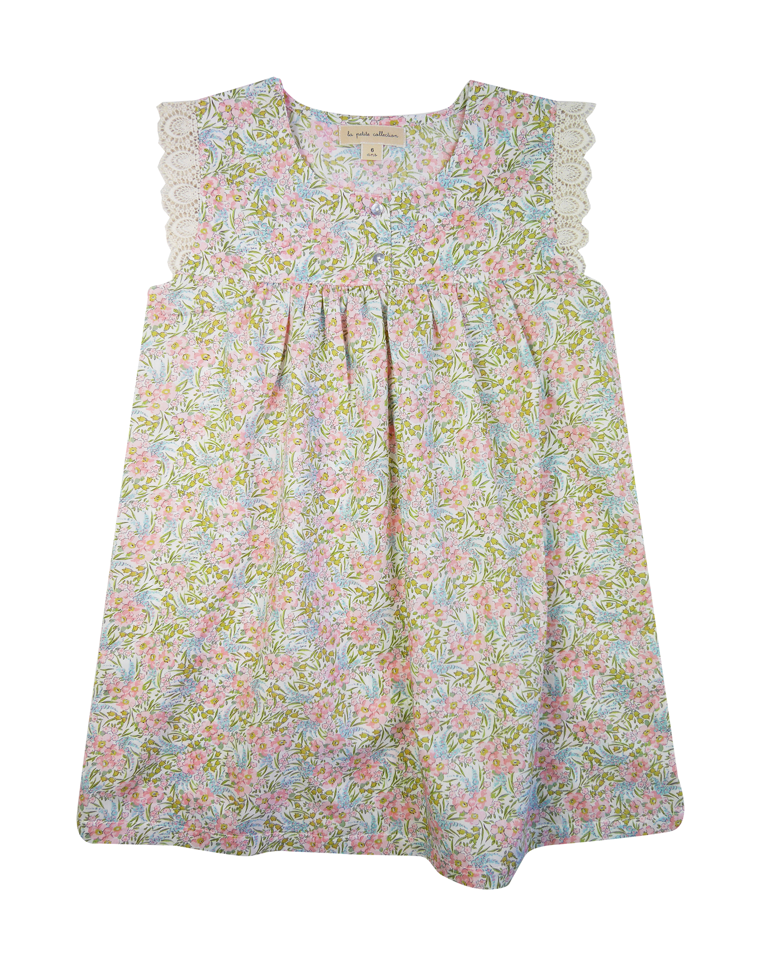 Robe courte en coton biologique LA PETITE COLLECTION