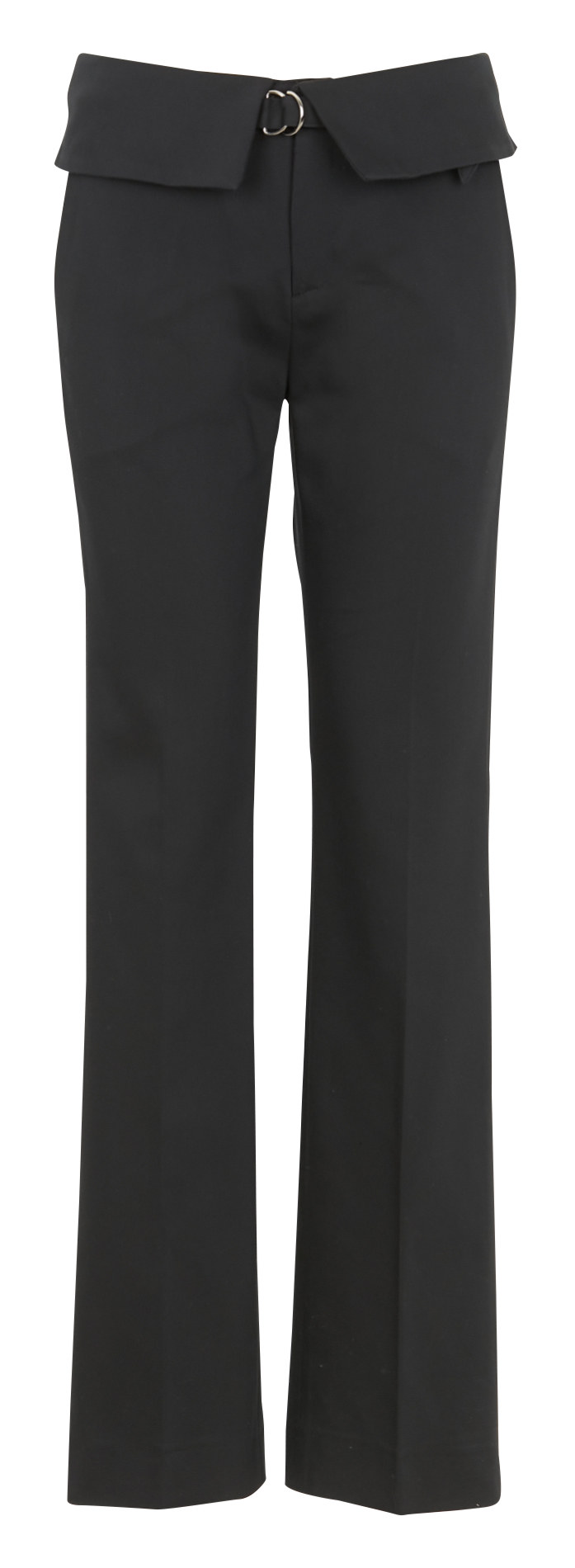 Pantalon droit en coton mélangé  IRO Noir