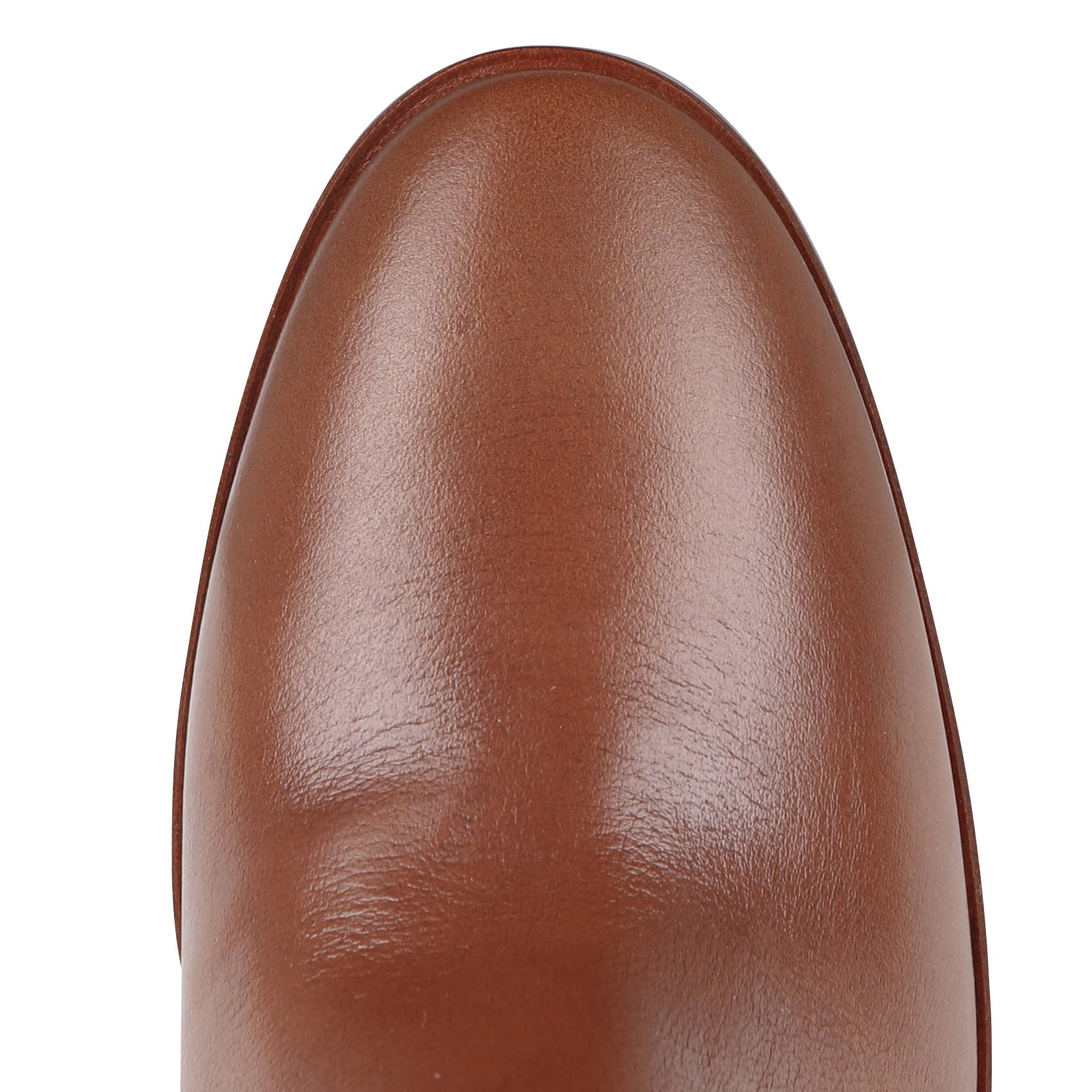 Heeled leather boots LA FEE MARABOUTEE Brown