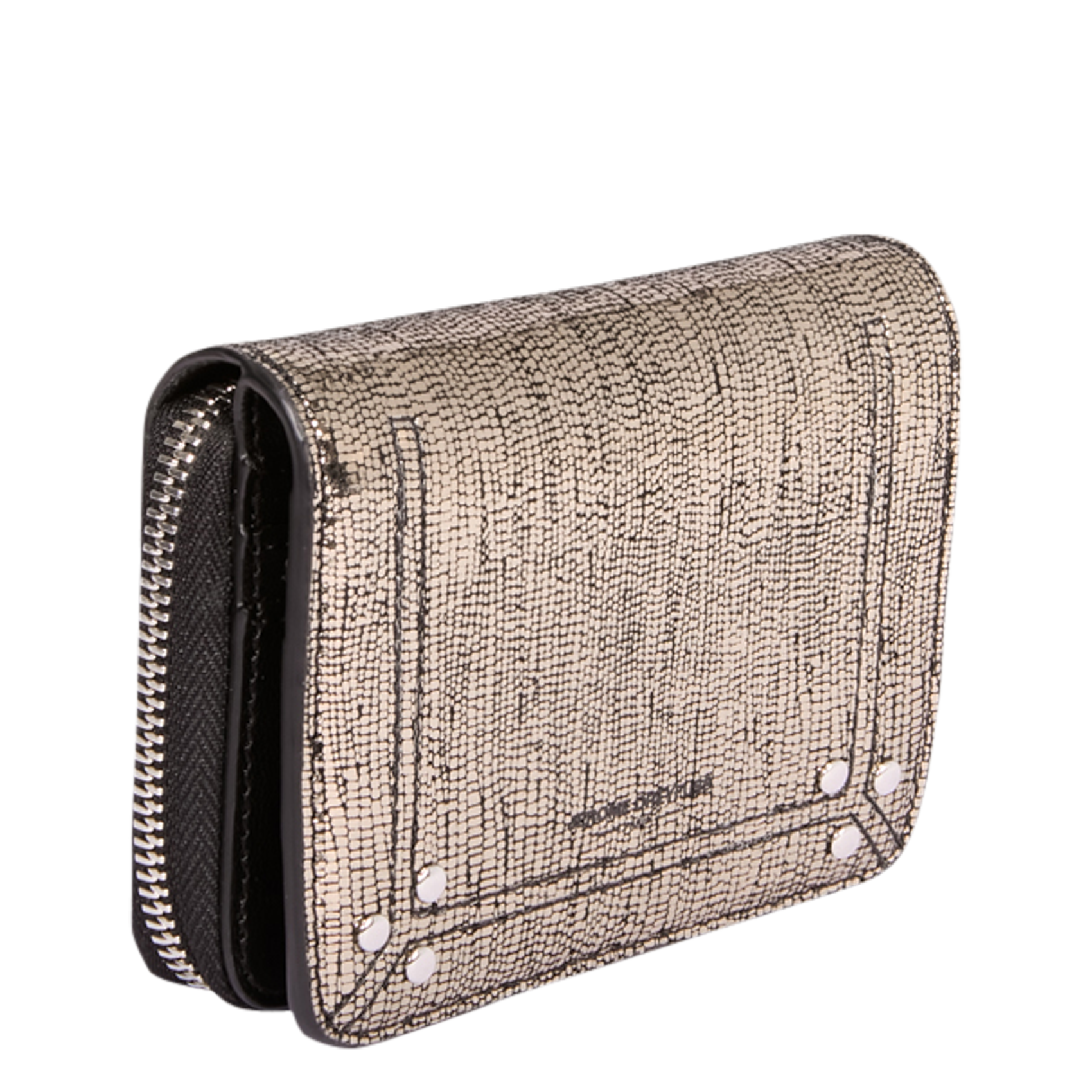 Leather wallet JEROME DREYFUSS Silver