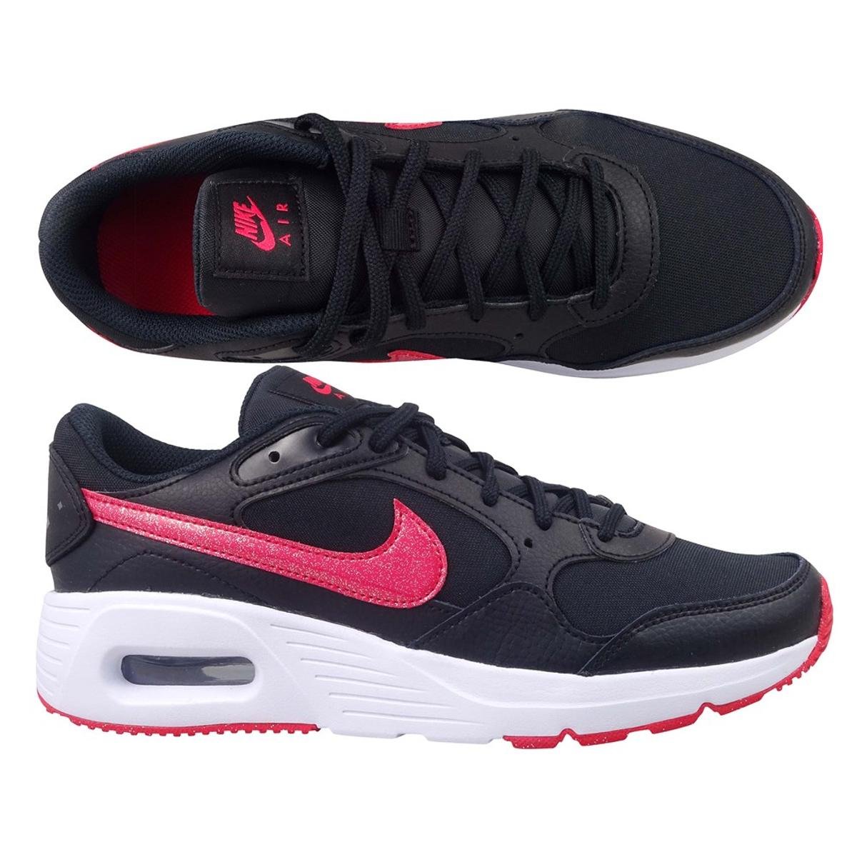 Low-top trainers NIKE Black