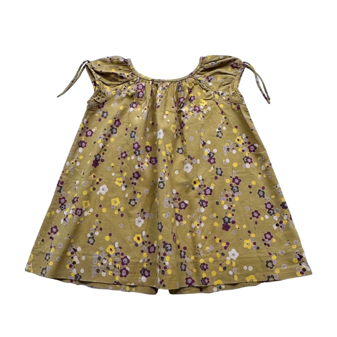 Green baby dress - 12 months BONPOINT - Seconde Main Green