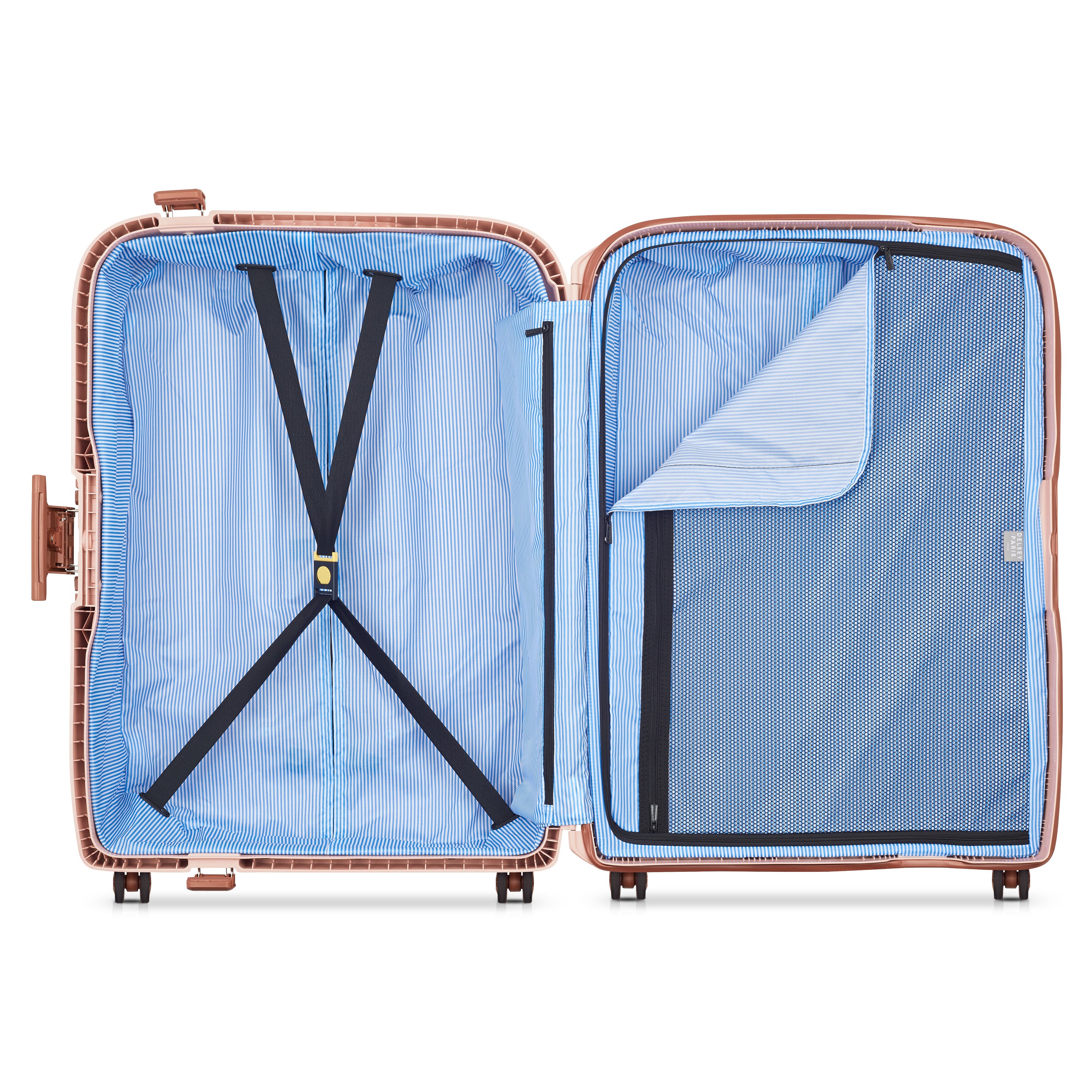 Rigid hold suitcase DELSEY PARIS Pink