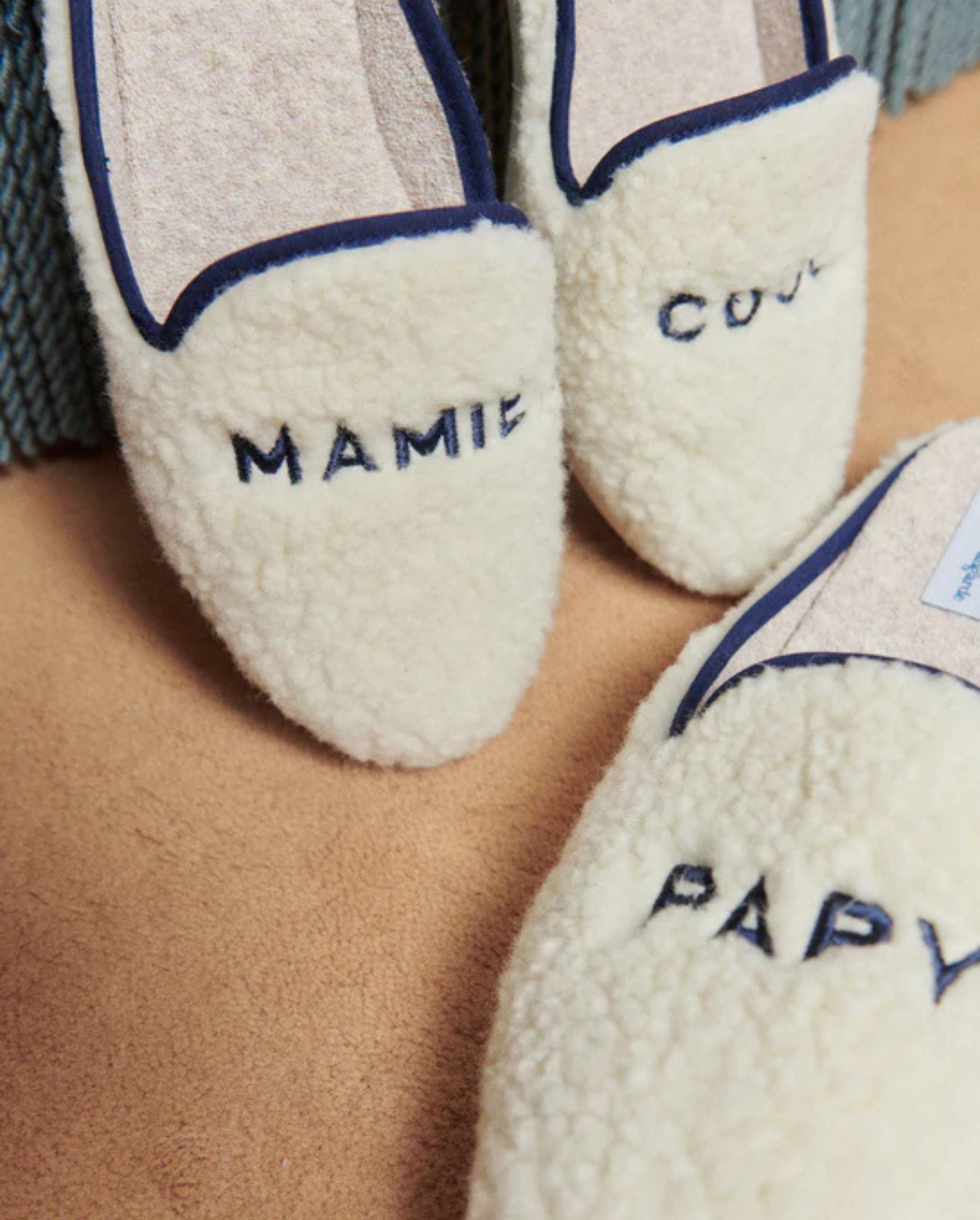 Cool grandma women&#039;s mule, collab&#039; x émoi émoi ANGARDE White