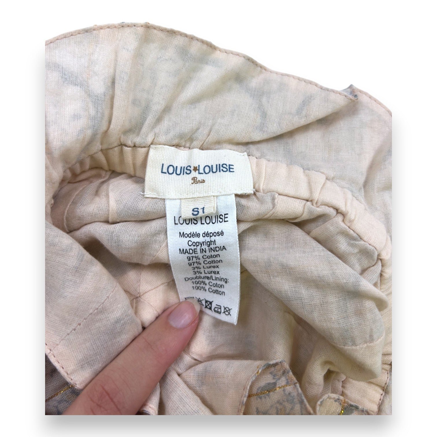 Pink baby hat - 0 months LOUIS LOUISE - Seconde Main Pink