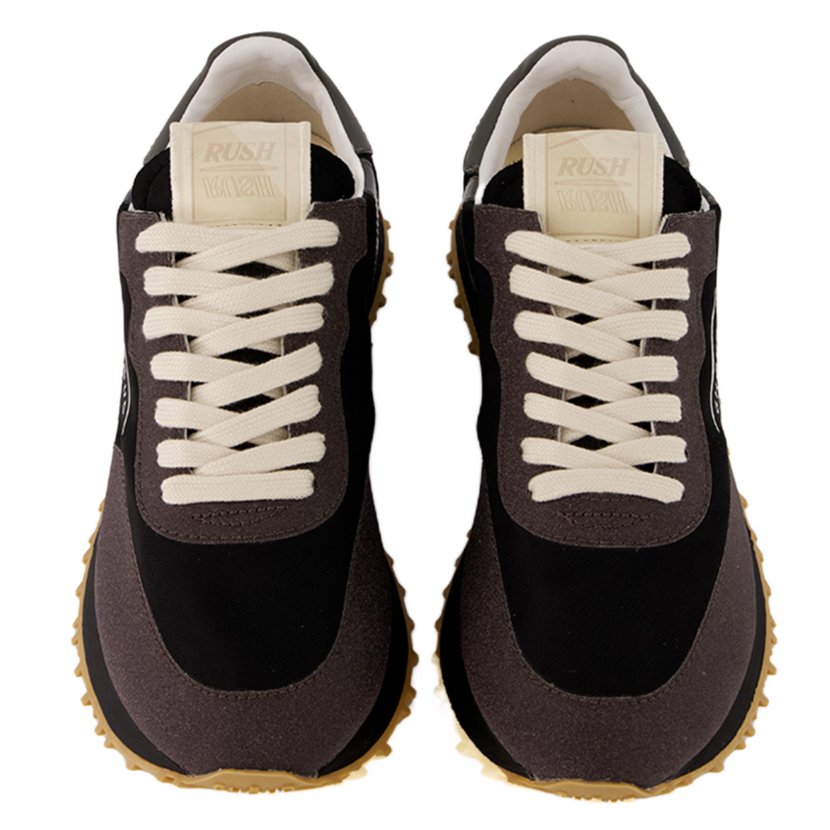 Niedrige Sneaker mit Glitzereffekt GHOUD VENICE Schwarz
