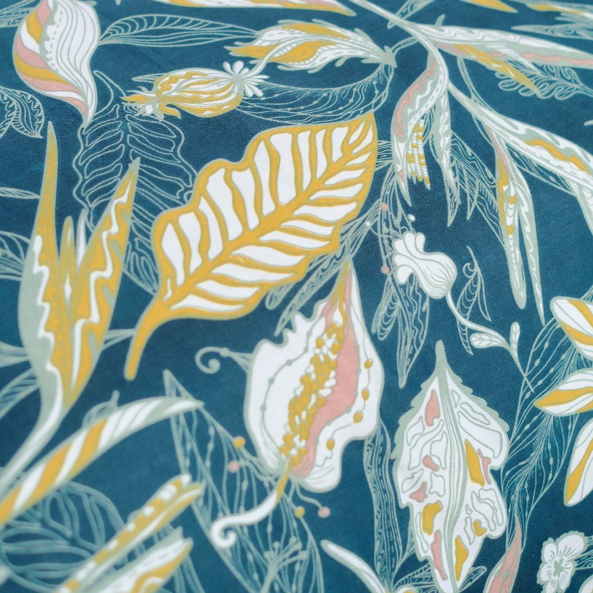 Cotton bedding set TODAY LINGE DE MAISON Blue