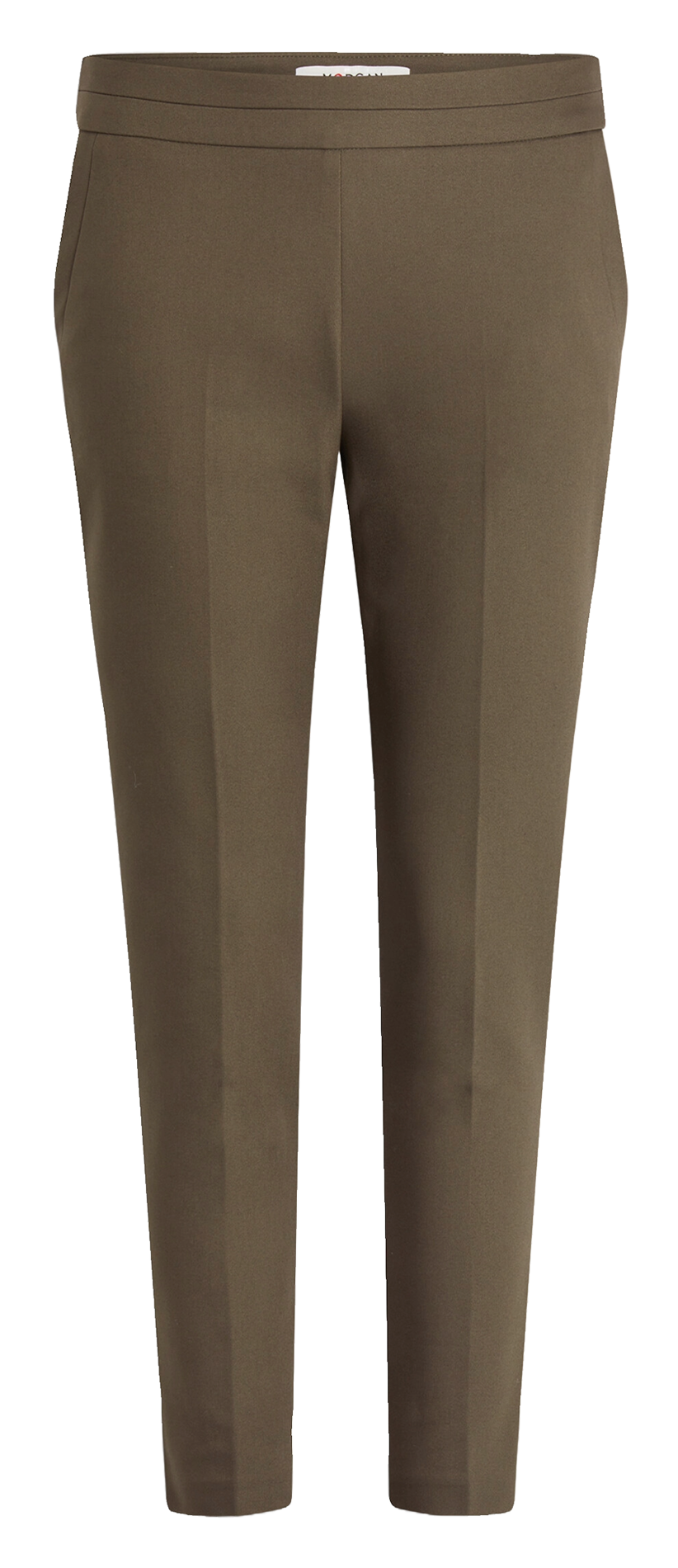 Slim fit 7/8e broek MORGAN Groen