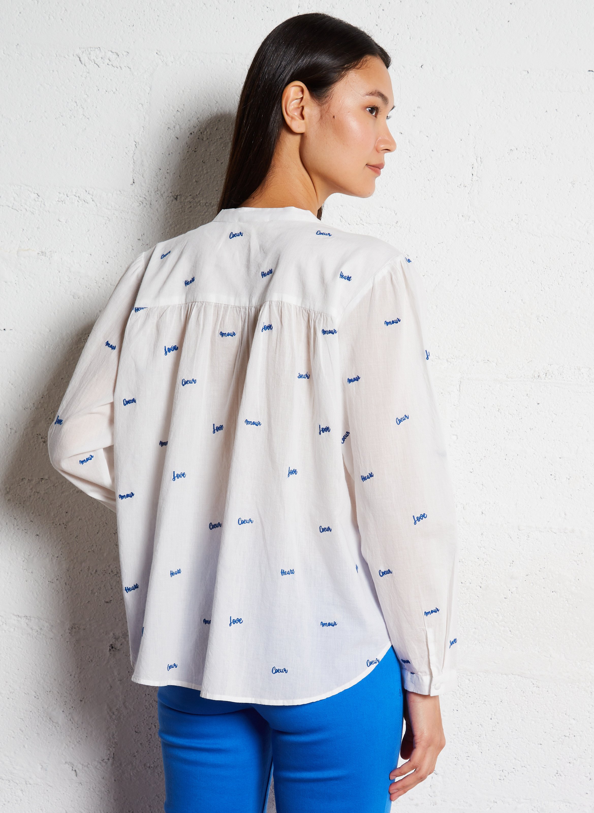 Blouse ample LA PETITE ETOILE Beige