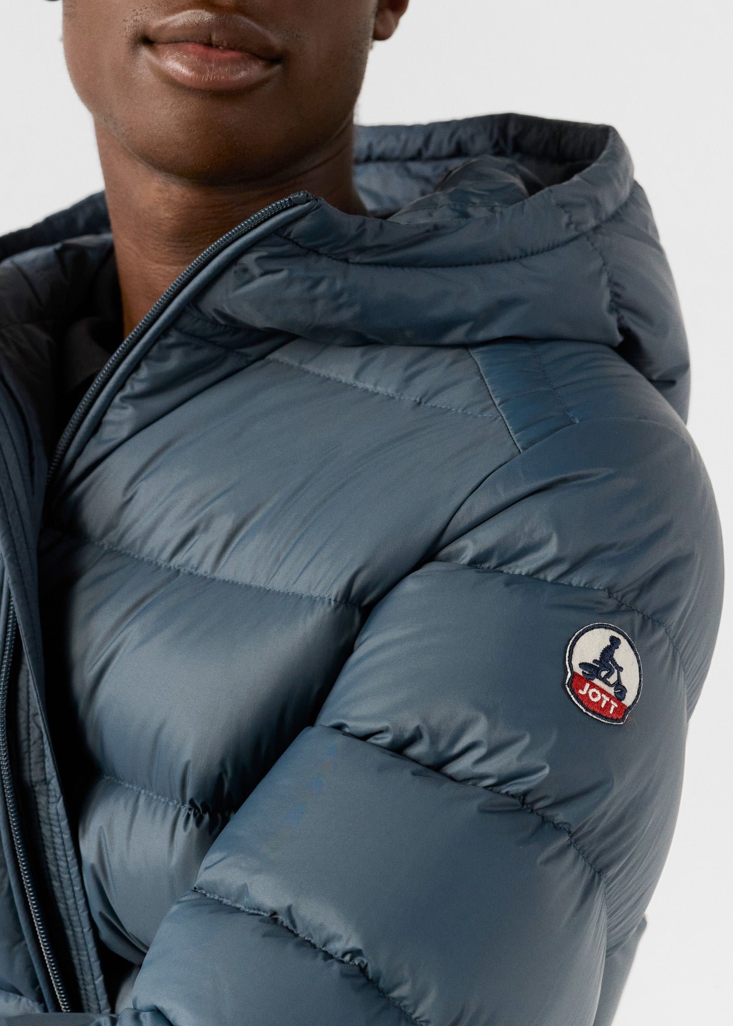 Blue Stone Johny Comfort Puffer Jacket JOTT Blue