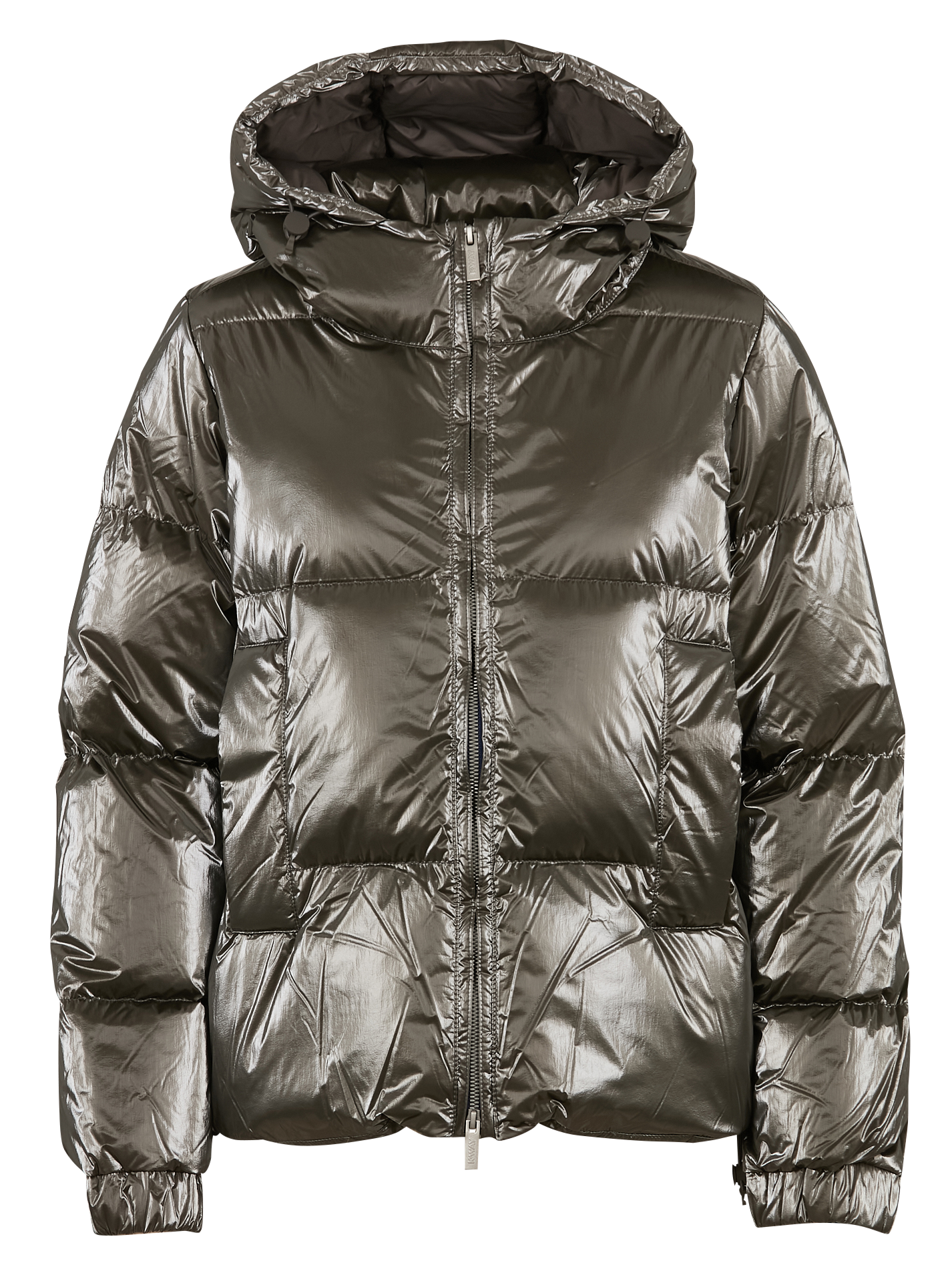 Kurze Oversize-Steppjacke K-WAY Grun