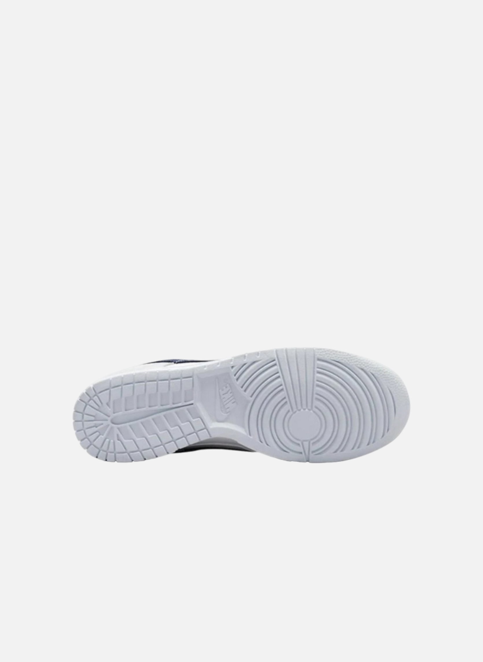 Leather low-top sneakers NIKE Grey