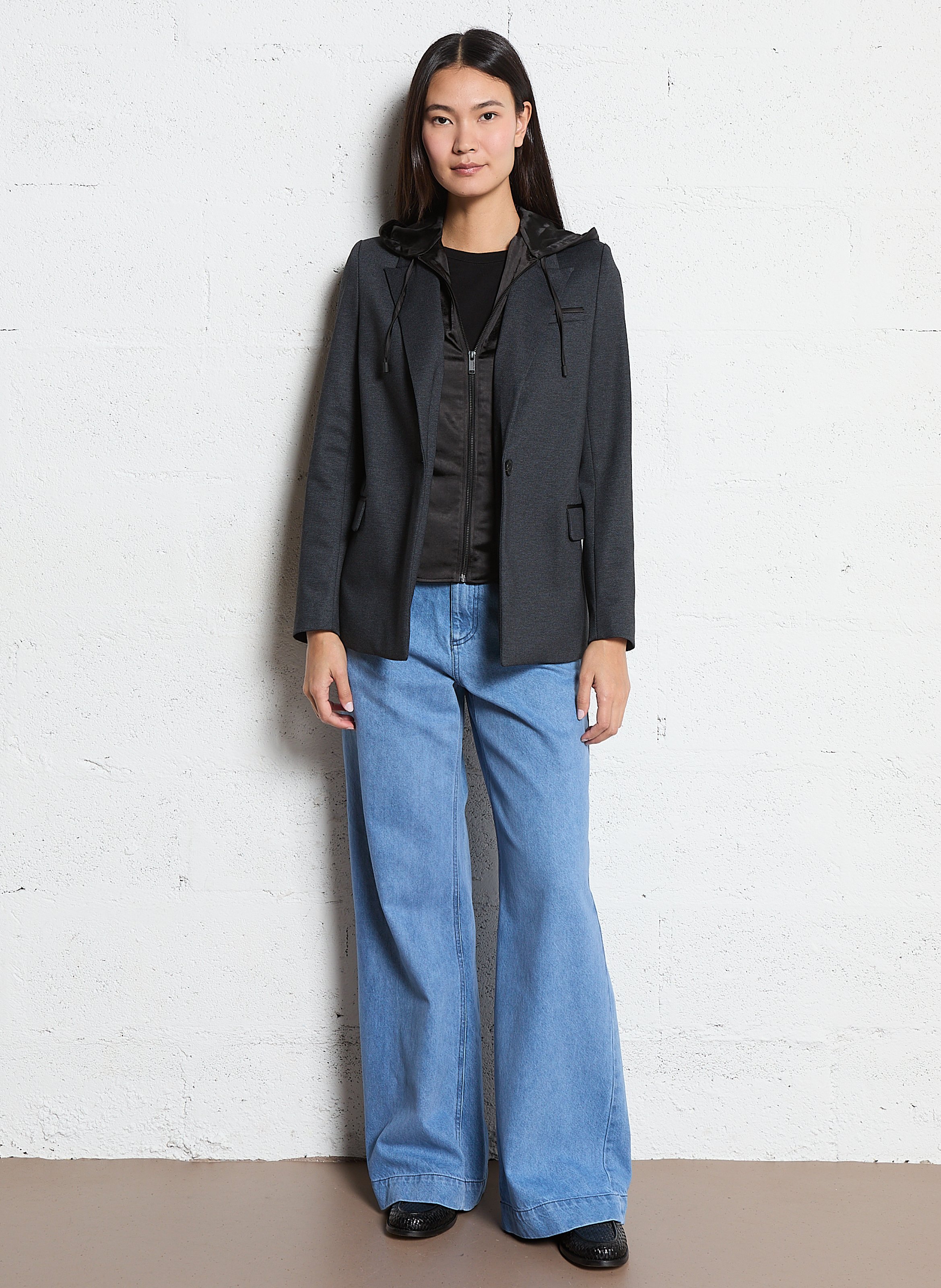 Fitted suit jacket IKKS Grey