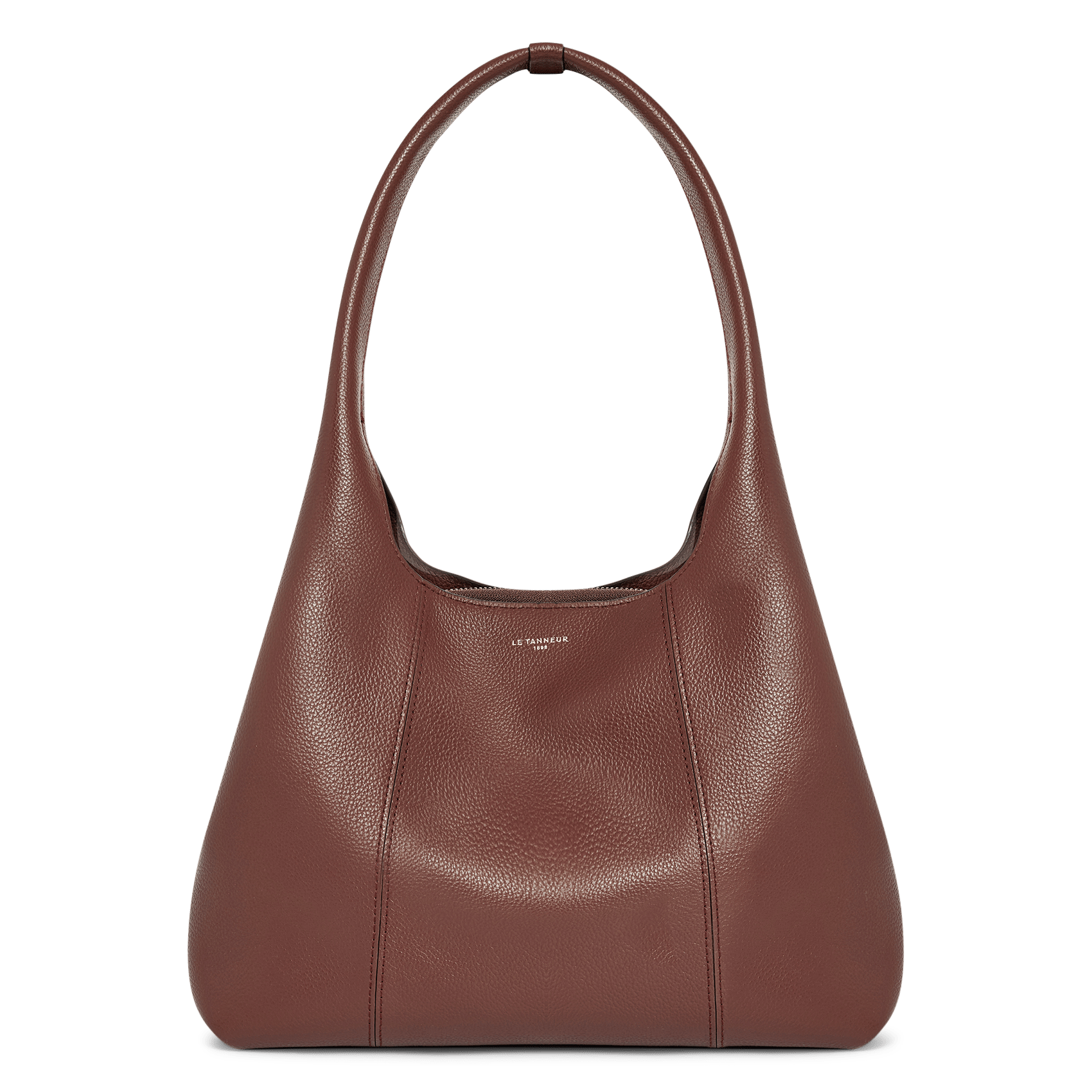 Sac porté épaule en cuir LE TANNEUR Marron