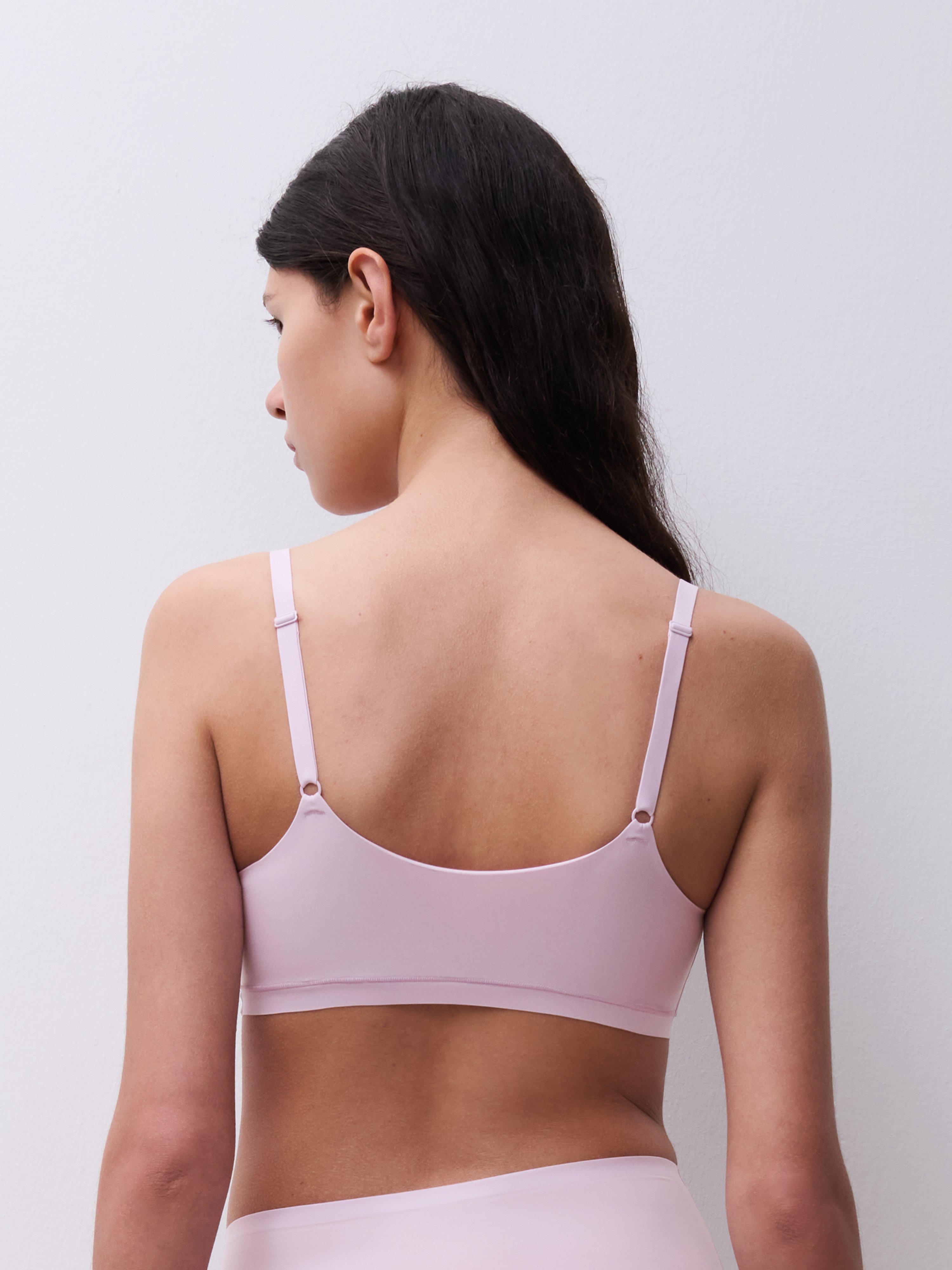 Bralette with cups Purple