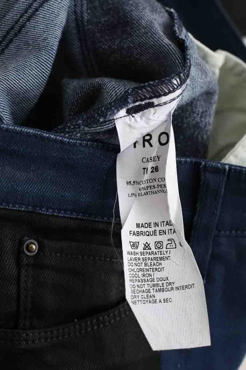 - Straight-leg jeans
- 5 pockets
- Straight cut
- Faded effect IRO - Seconde Main Blue