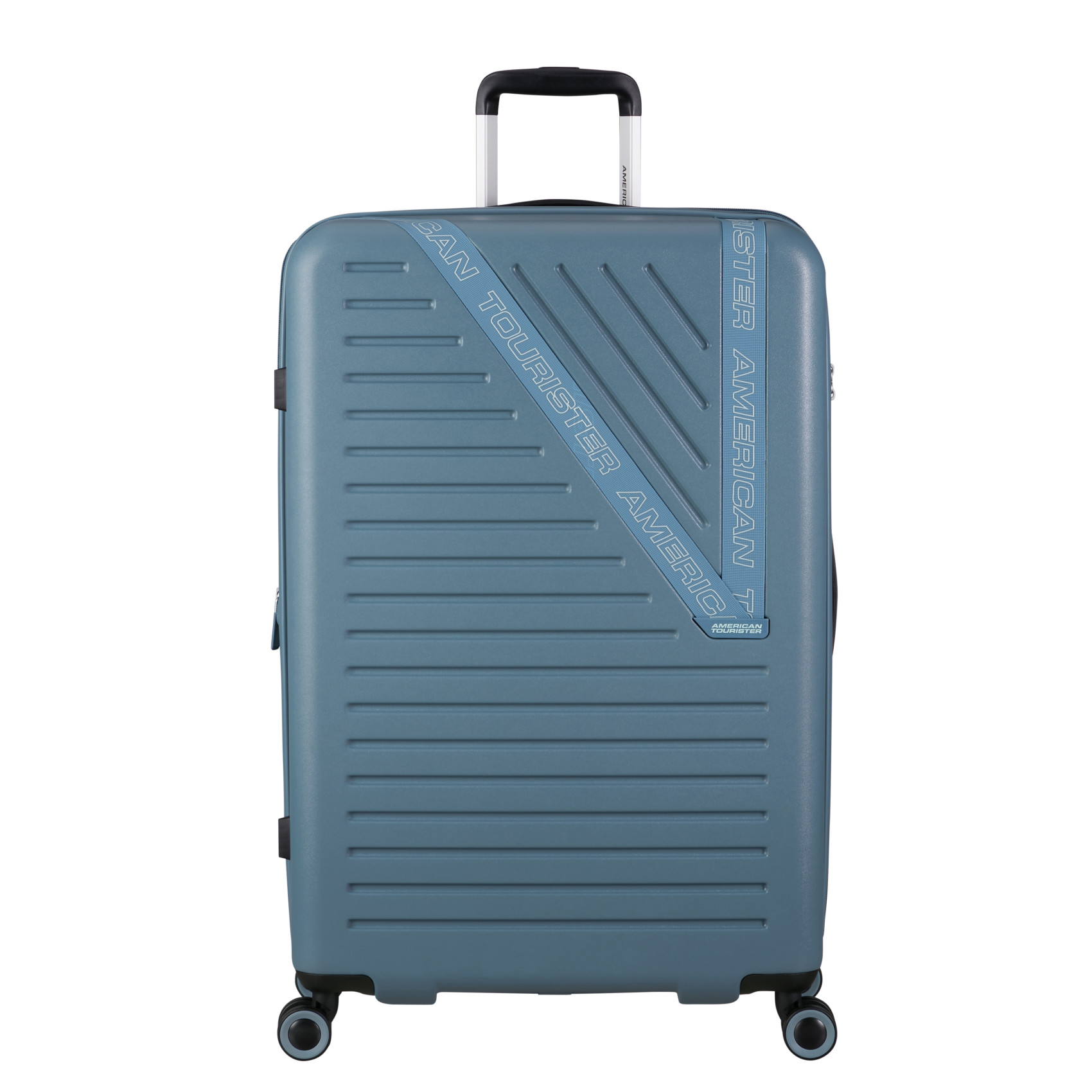 Dynabelt 4-wheel suitcase size L AMERICAN TOURISTER Blue