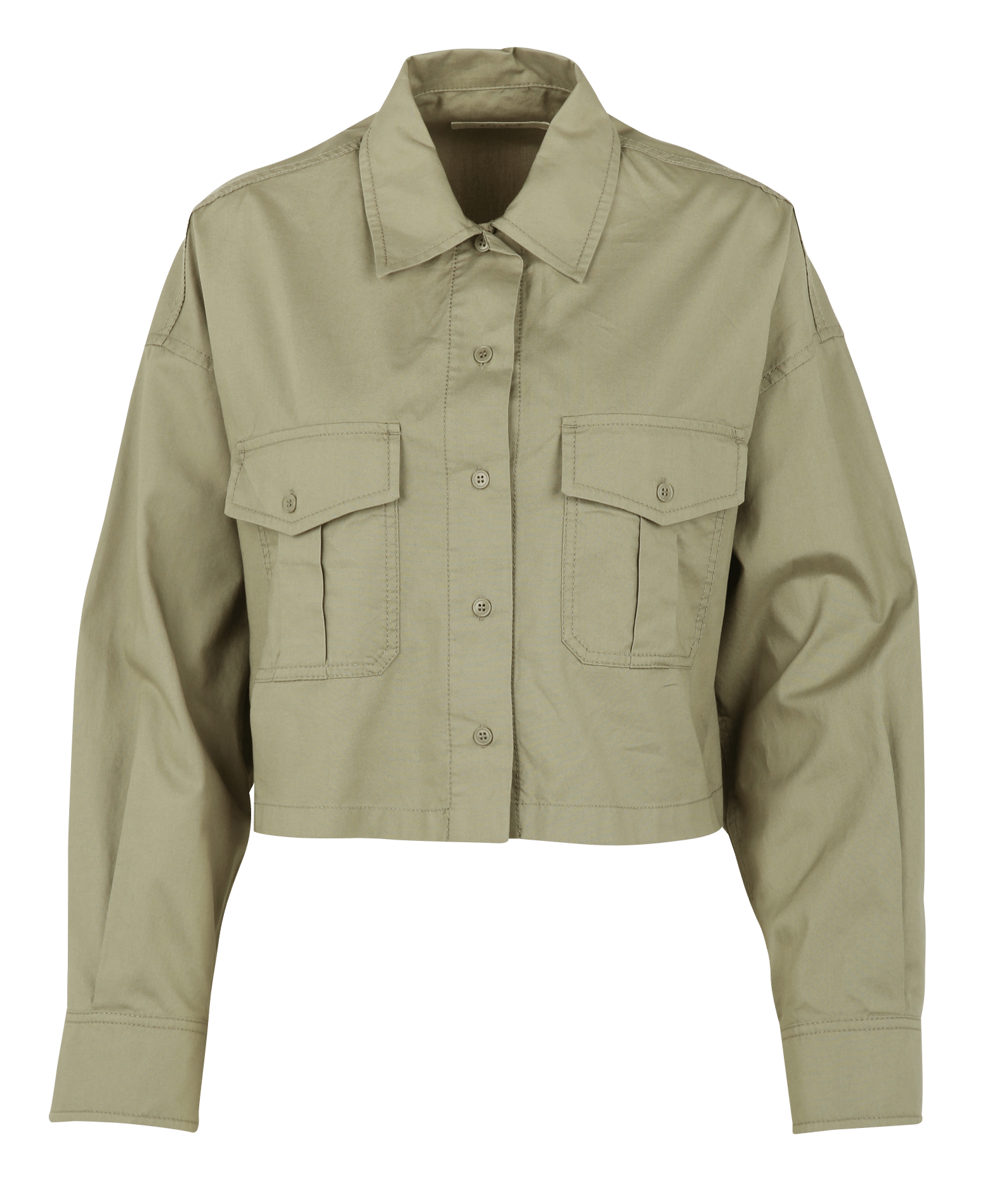 Veste courte boutonnée unie MAX MARA WEEK END Vert