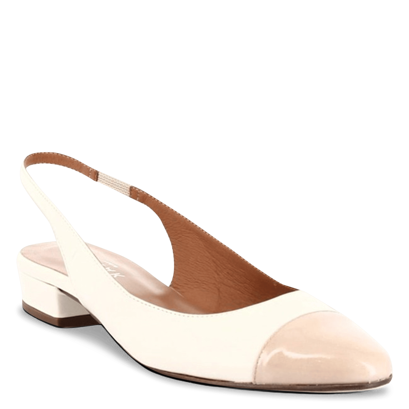 Ballerines slingback en cuir JONAK Beige