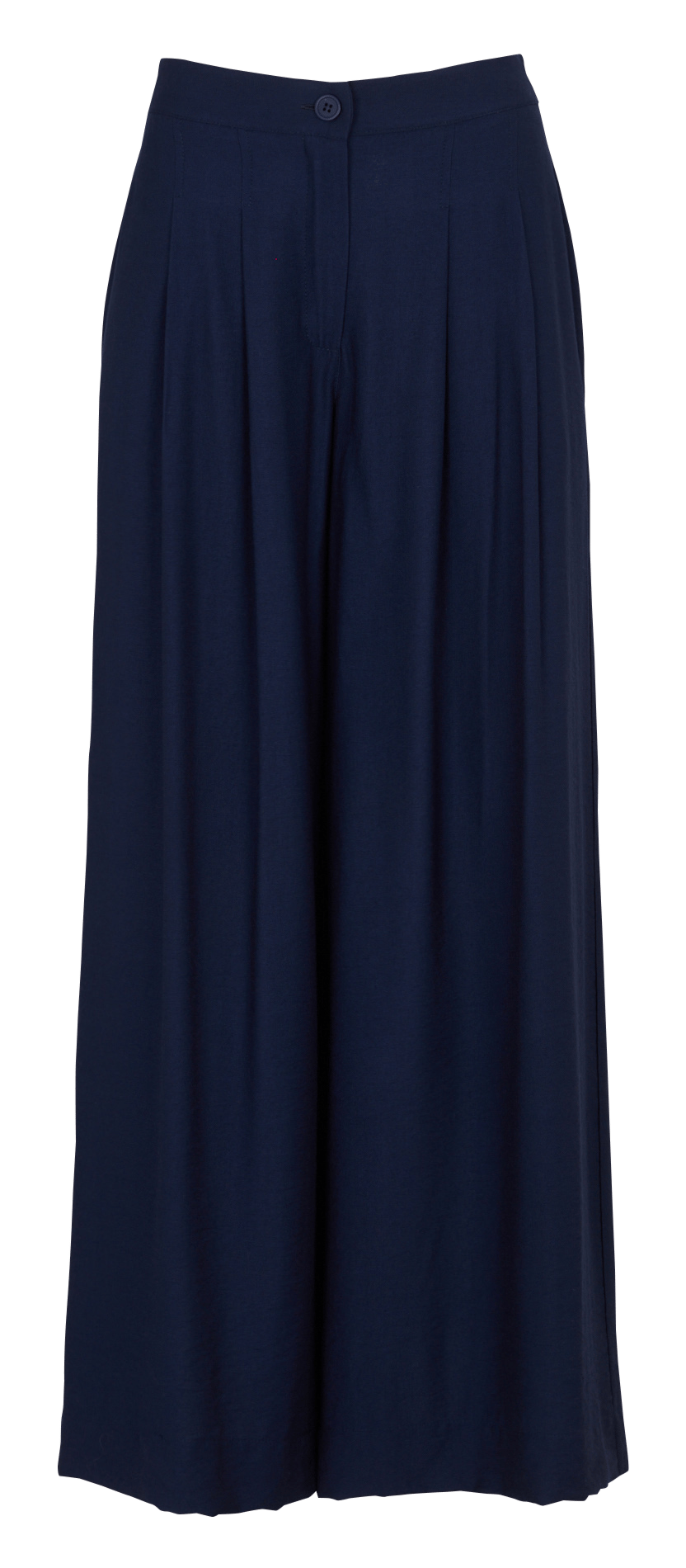 Wijde broek met hoge taille LA FEE MARABOUTEE Blauw