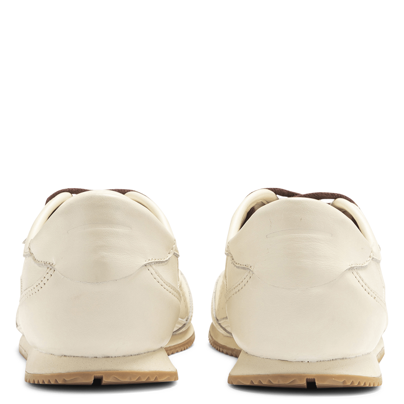 Lage, leren sneakers | Beige GHOUD VENICE Dames