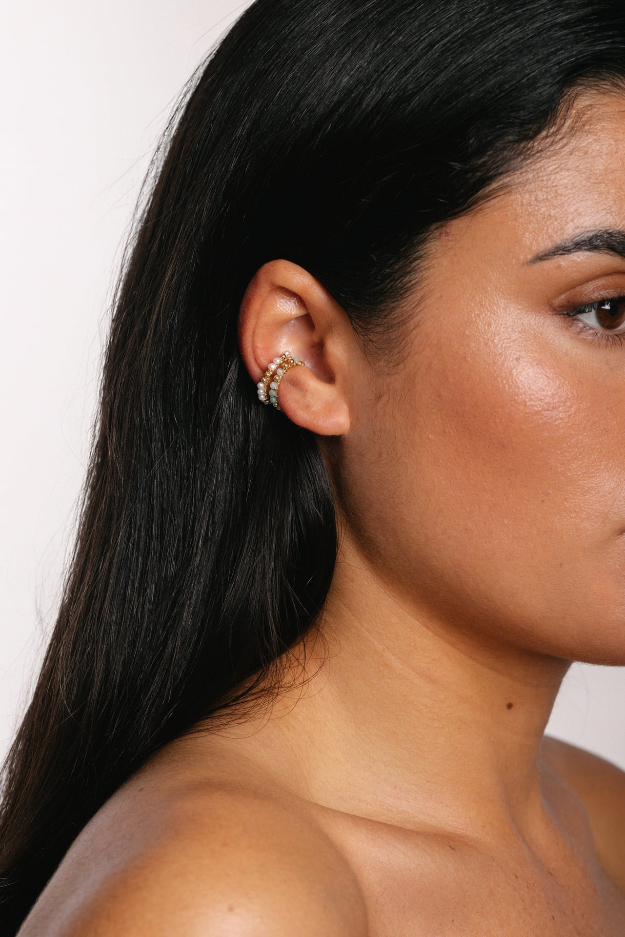 Faux Piercing Frida Pearl YAY White