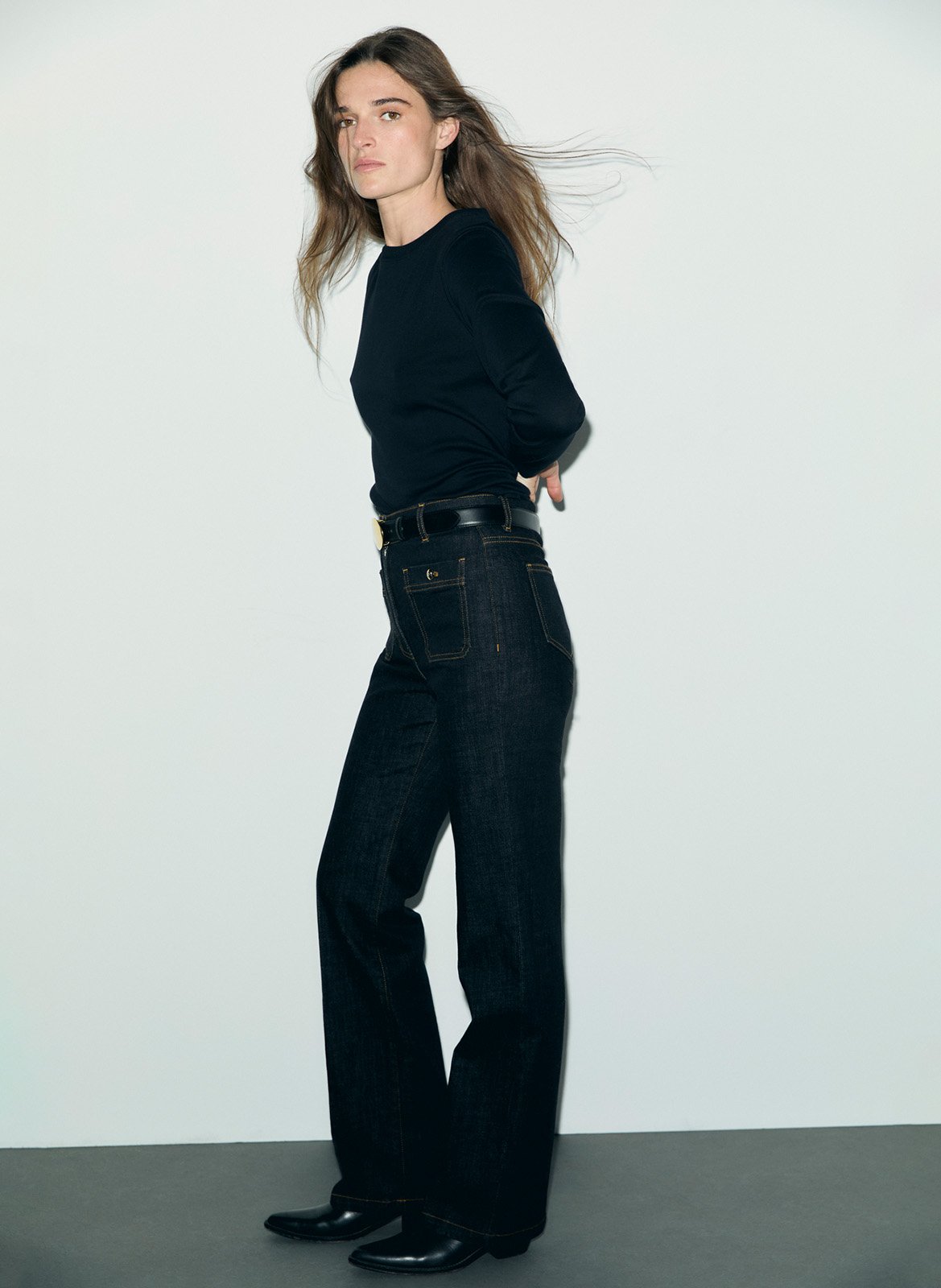 Straight Cut Jeans aus Baumwoll-Mix GERARD DAREL Schwarz
