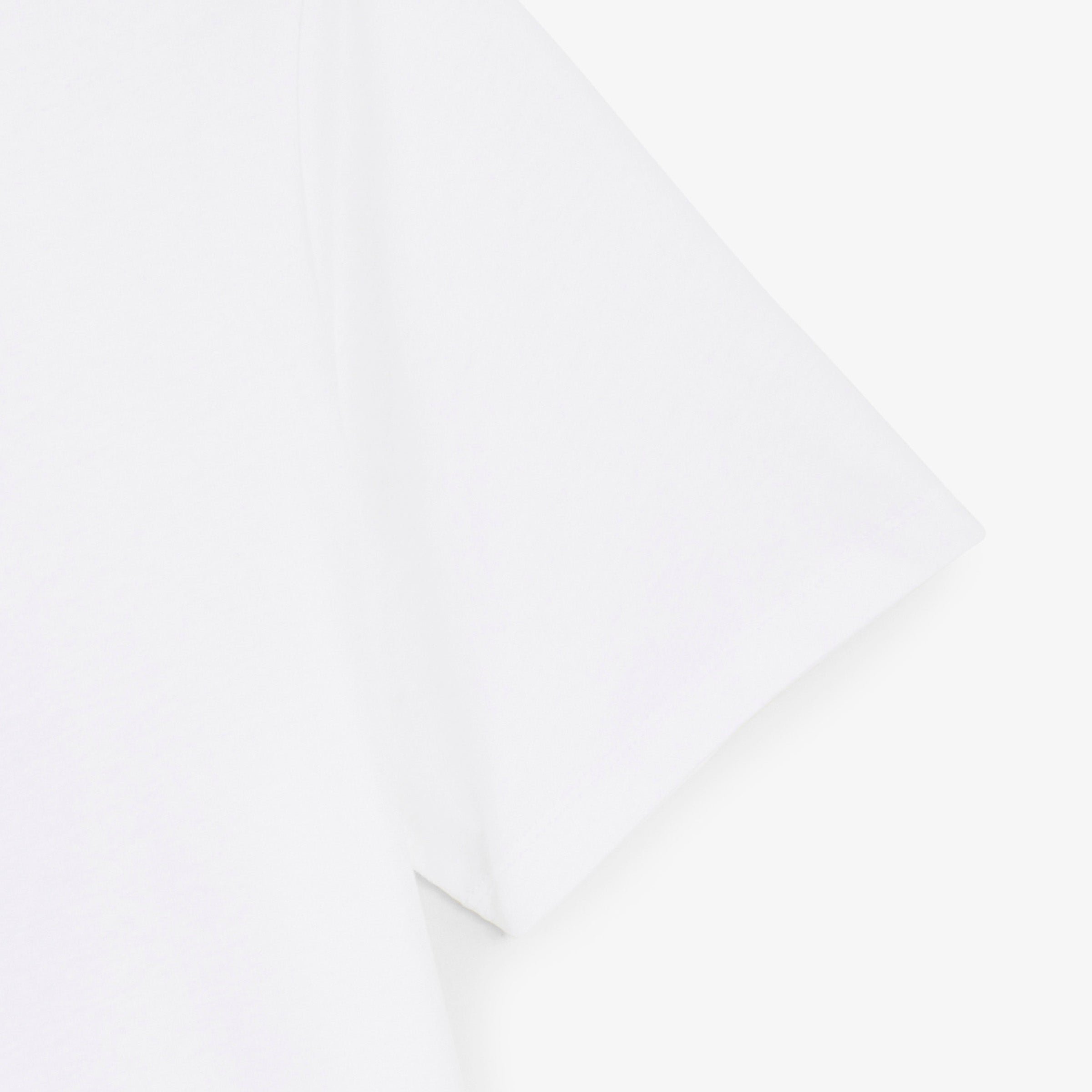 Short-sleeve T-shirt printed with Biarritz cherries on the back. SERGE BLANCO White
