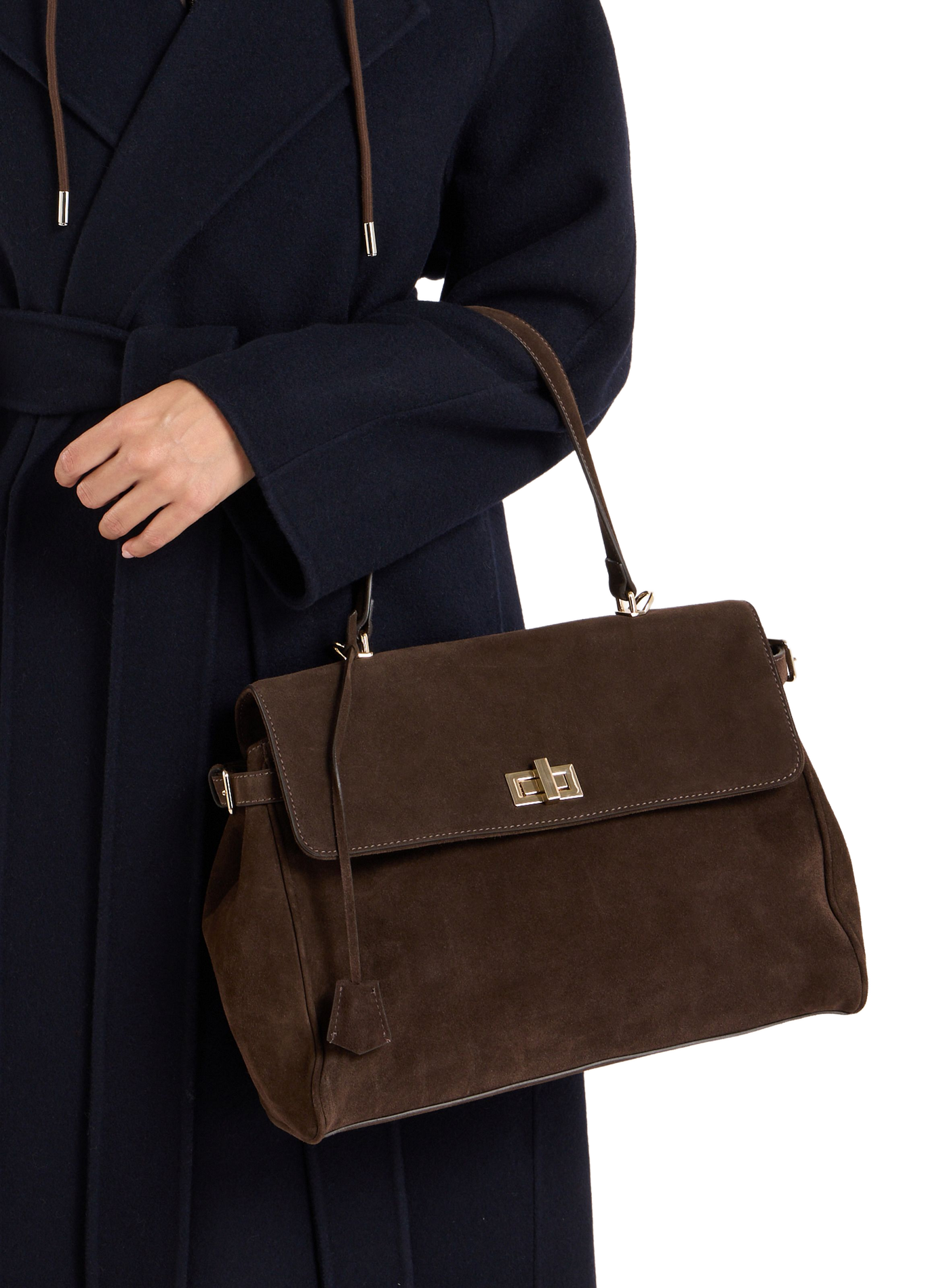 Felly leather handbag SAISON 1865 Brown