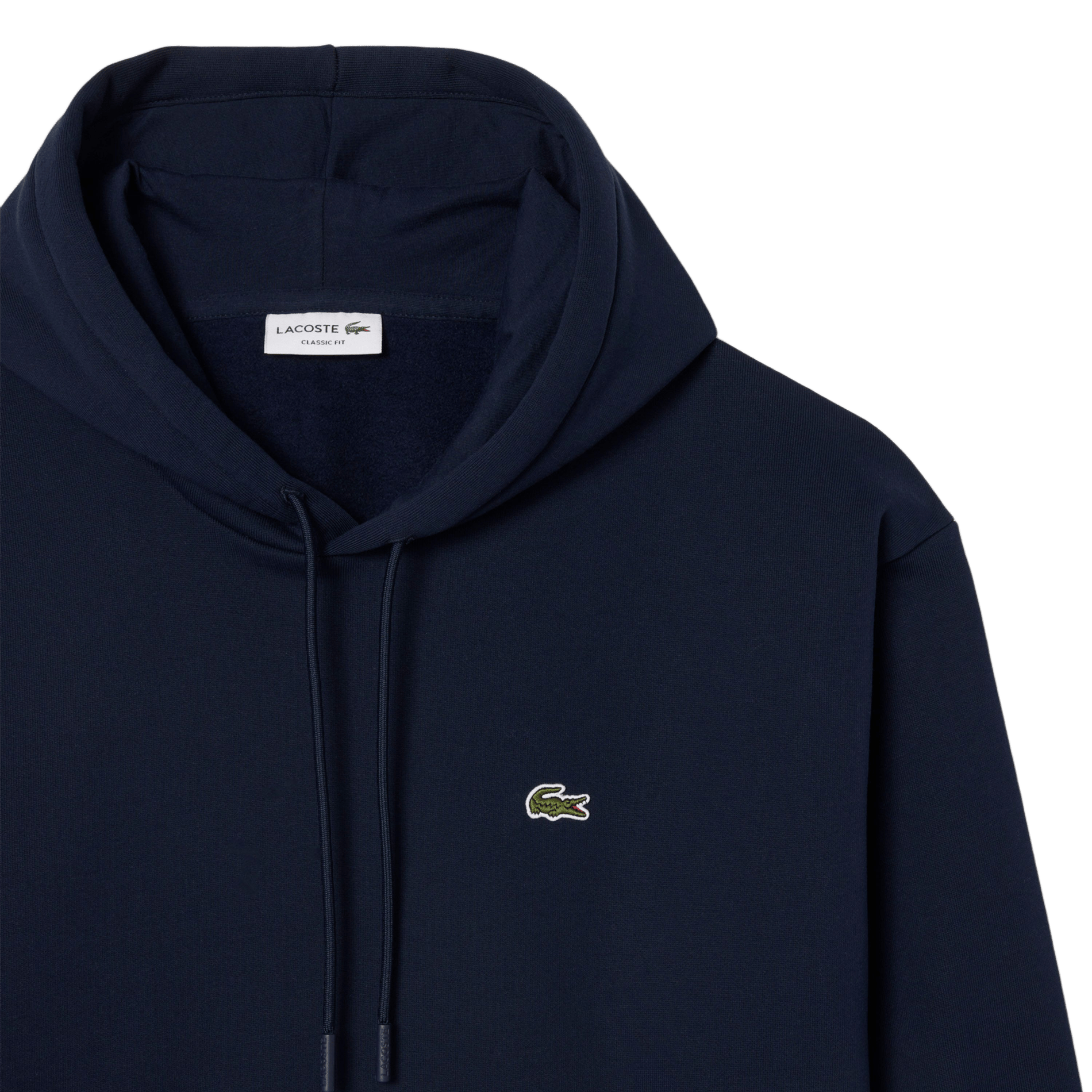 Cotton-blend hoodie LACOSTE Blue