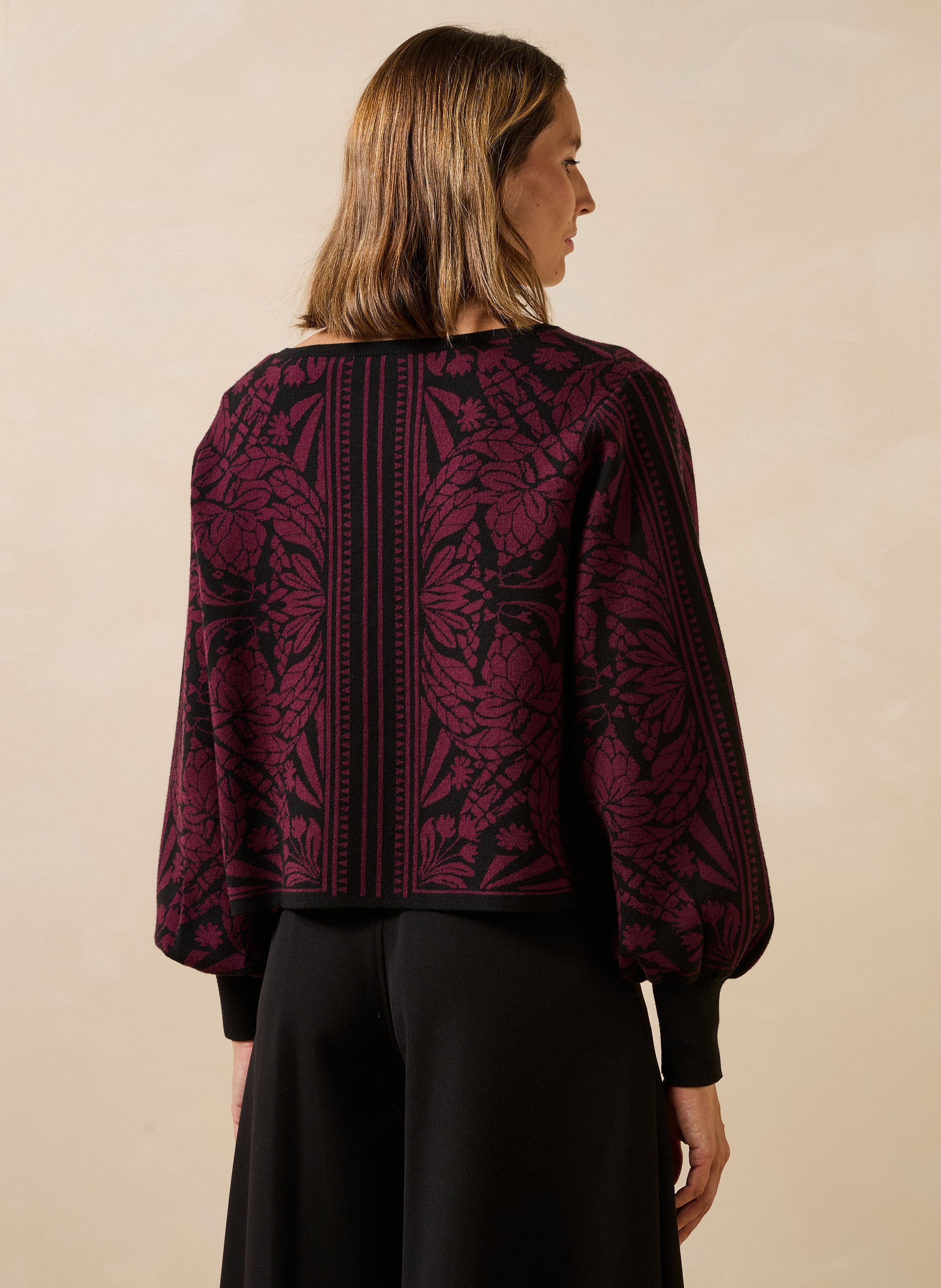 Oversize-Pullover mit Print LA FEE MARABOUTEE Mehrfarbig