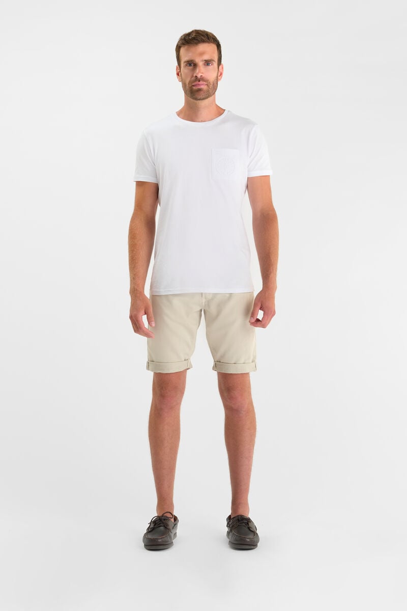 Zipped Bermuda shorts LE TEMPS DES CERISES Beige