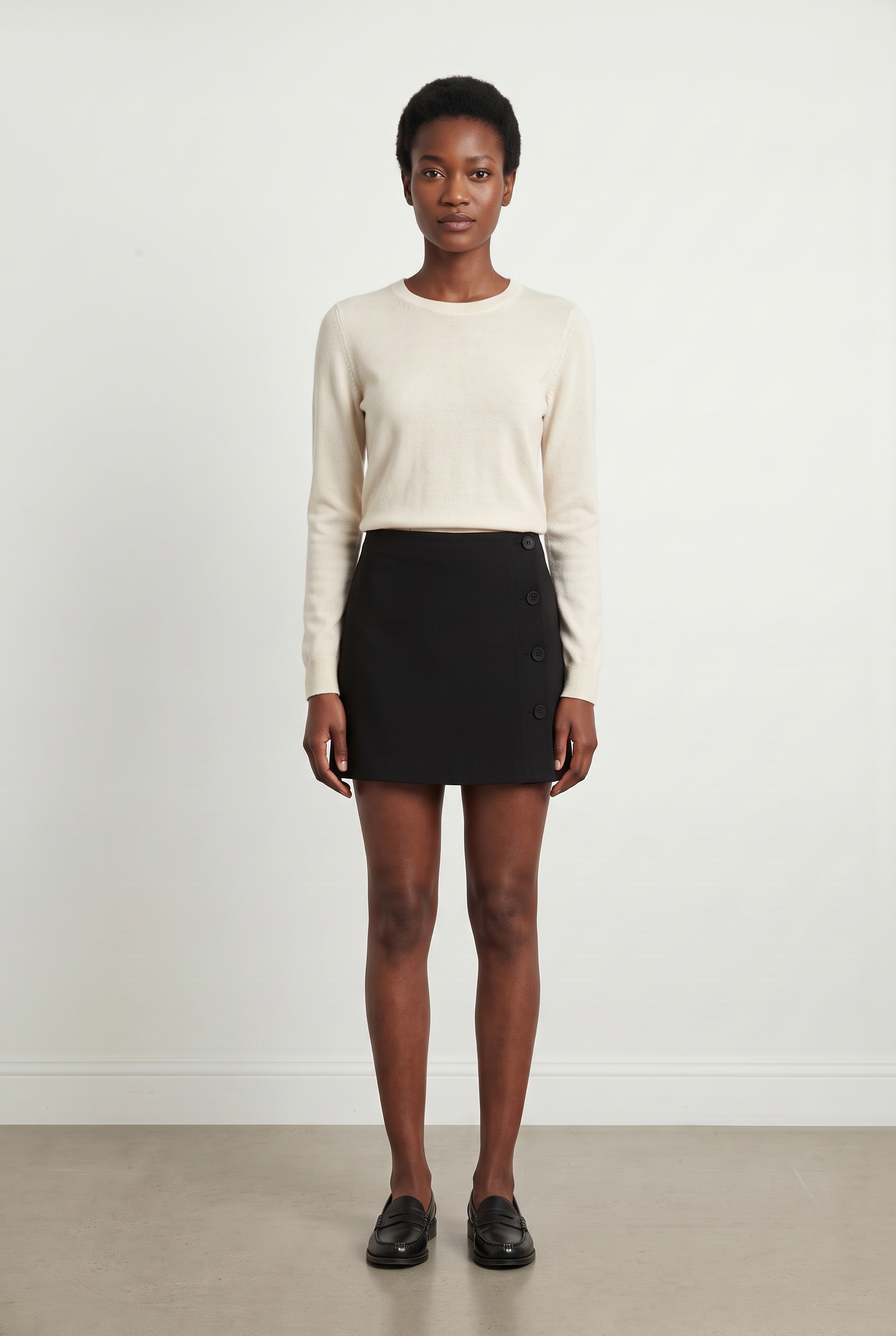 Short & midi skirt TARA JARMON - Seconde Main Black