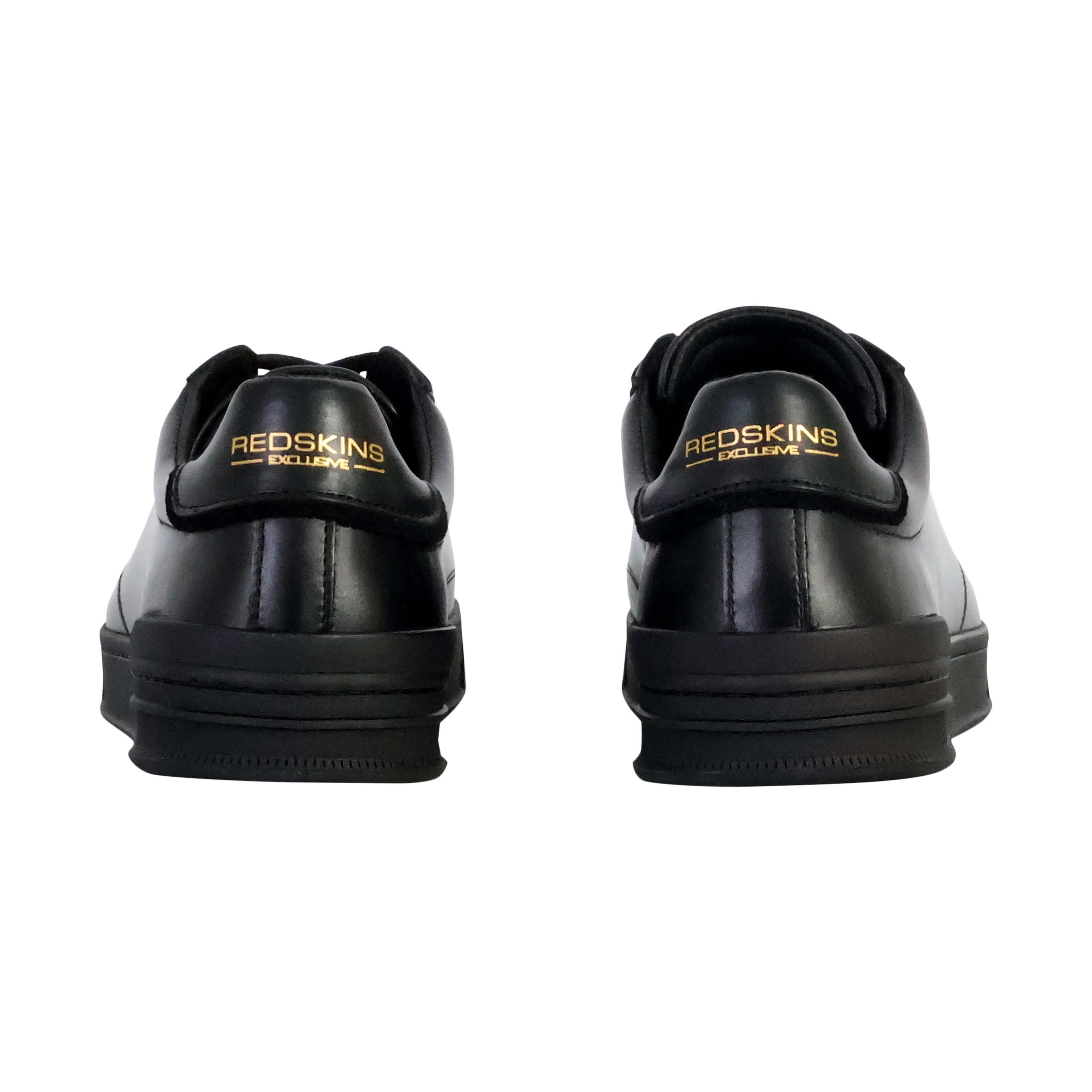 Tessin leather basket REDSKINS Black