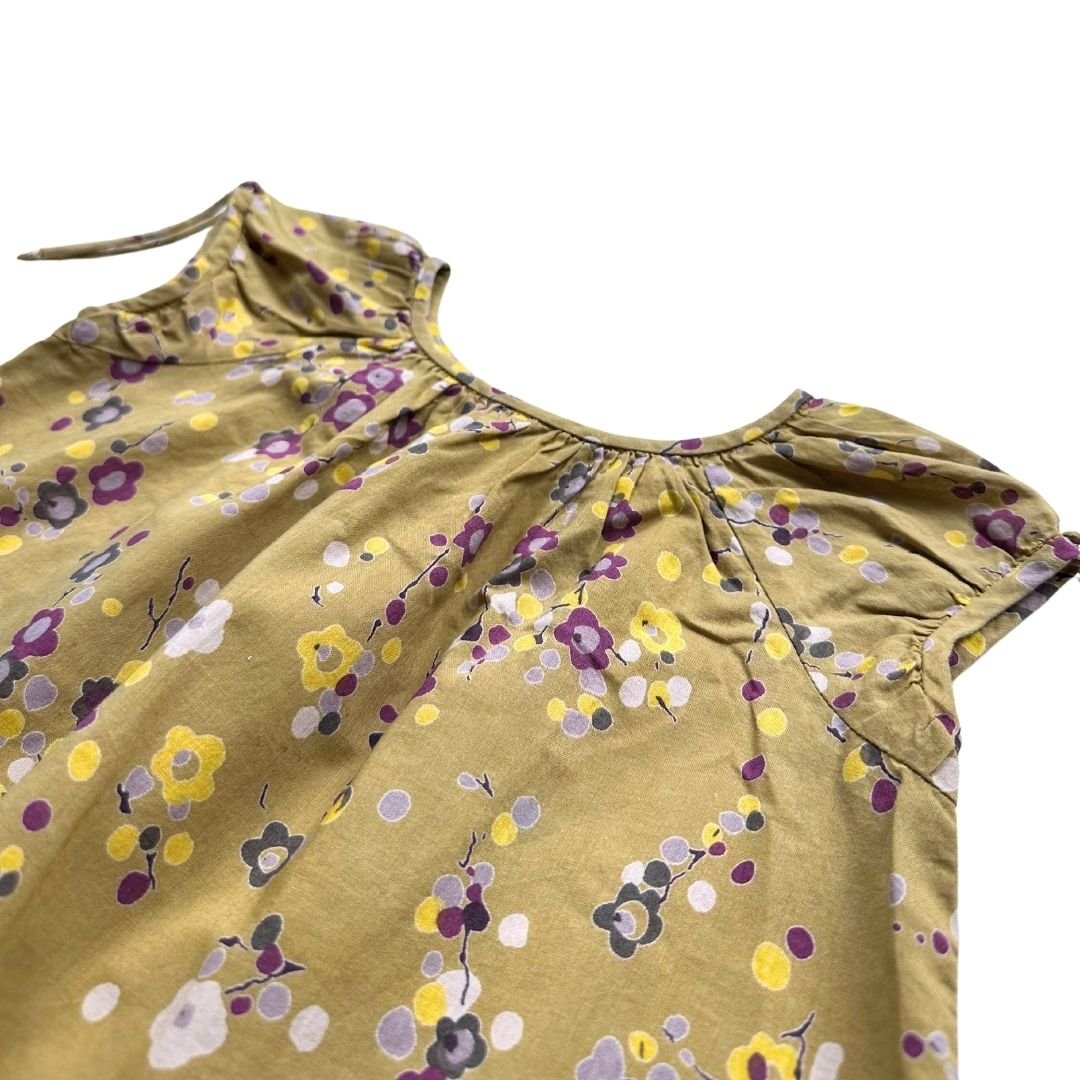 Green baby dress - 12 months BONPOINT - Seconde Main Green