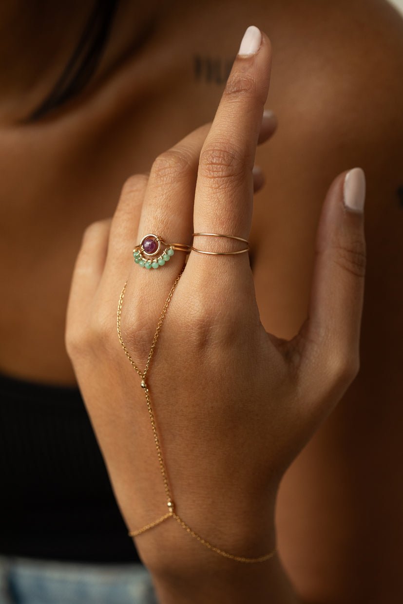 Ring - Ruby YAY Pink