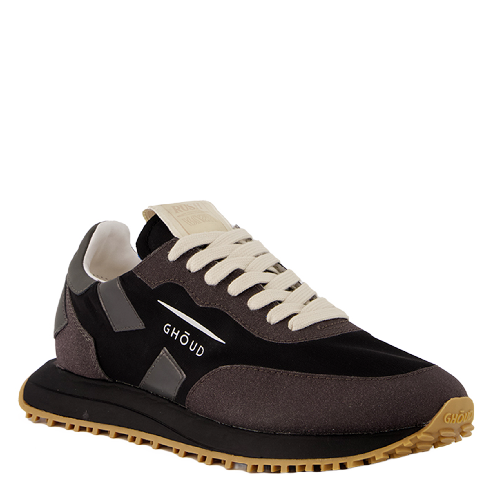 Niedrige Sneaker mit Glitzereffekt GHOUD VENICE Schwarz