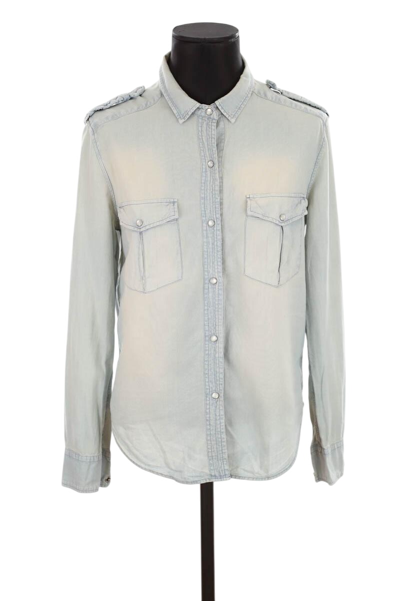 Cotton shirt IRO - Seconde Main Blue