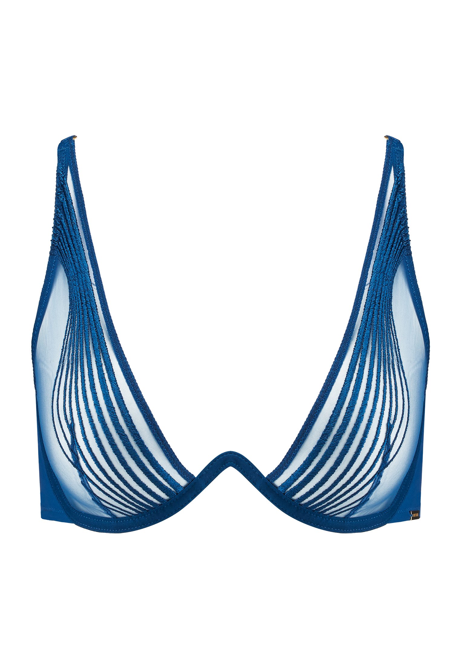 Triangle bra without underwire AUBADE Blue