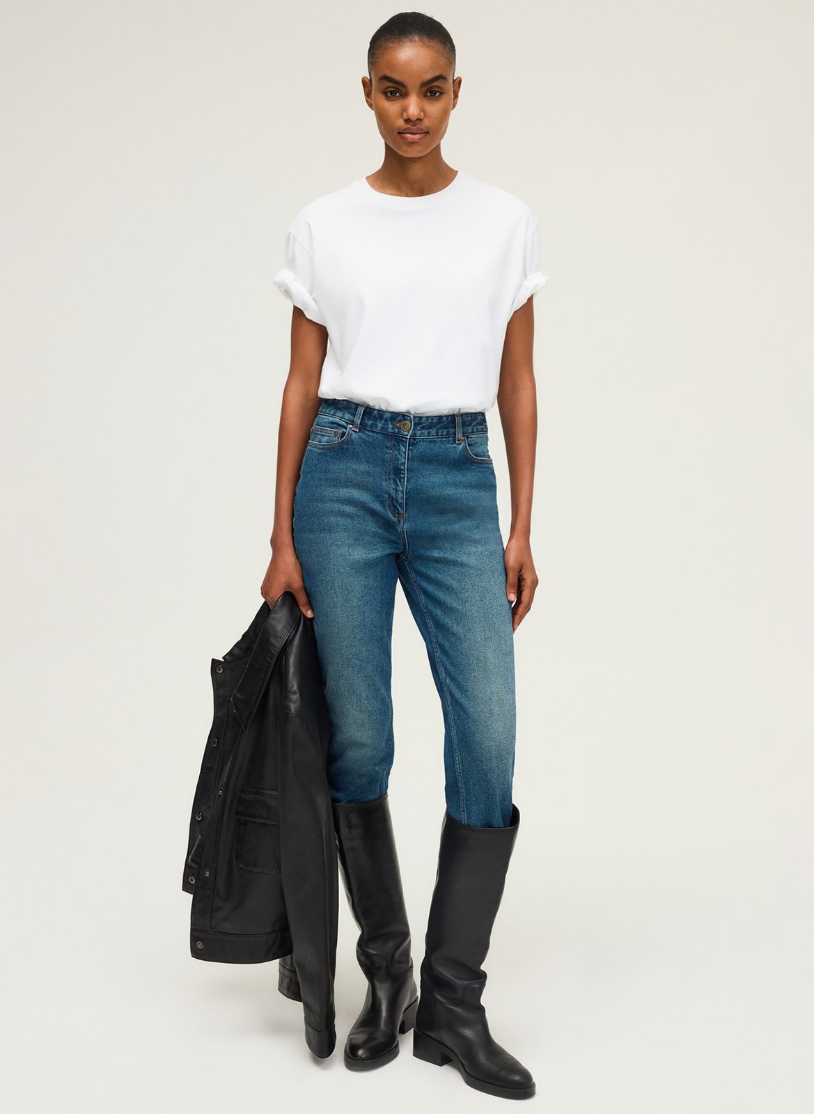 Camiliday round-neck sleeveless cotton top PABLO Beige