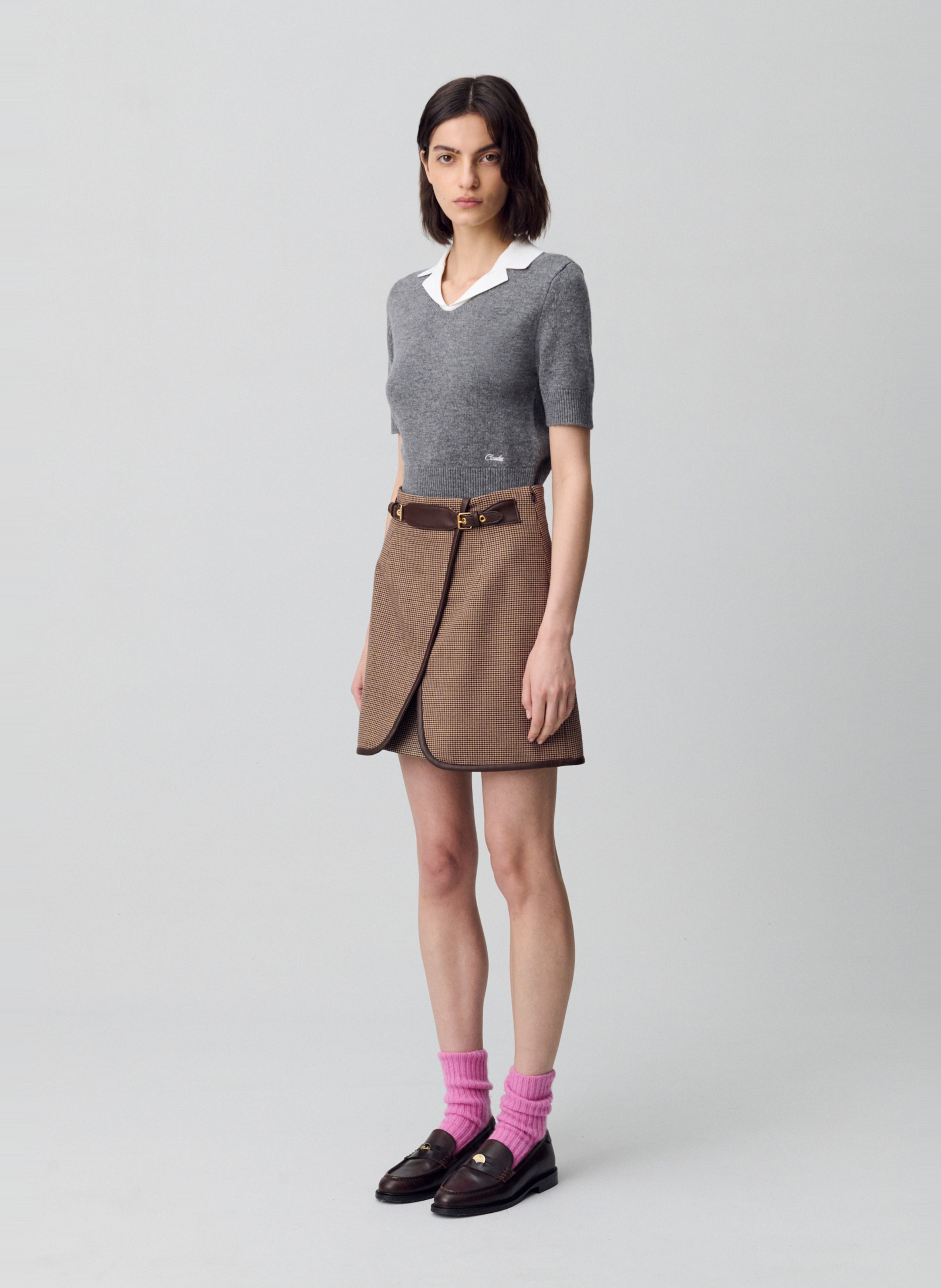 Jupe courte CLAUDIE PIERLOT Multicolore