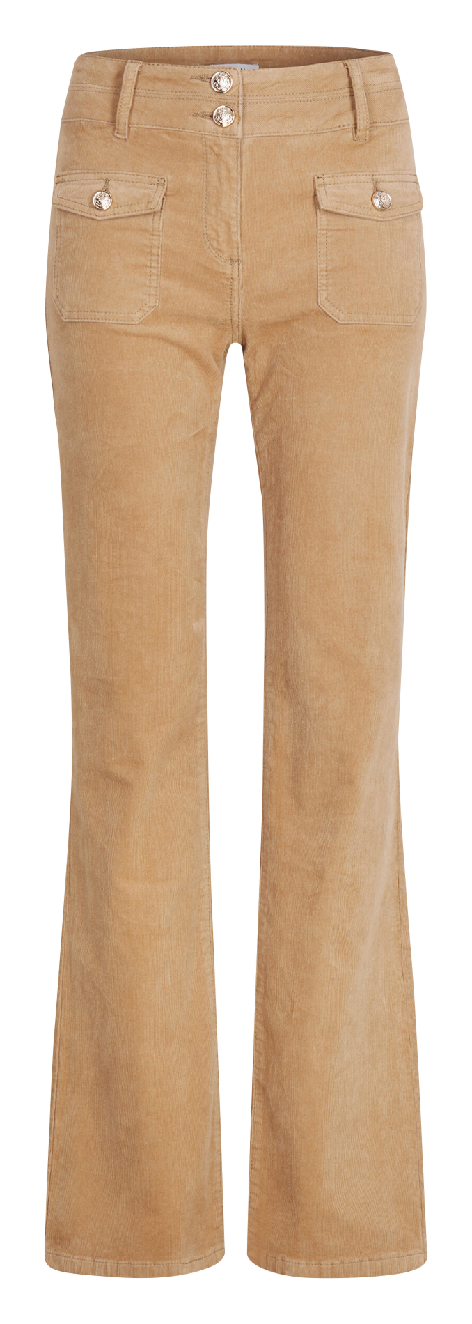 Slim corduroy trousers MORGAN Beige